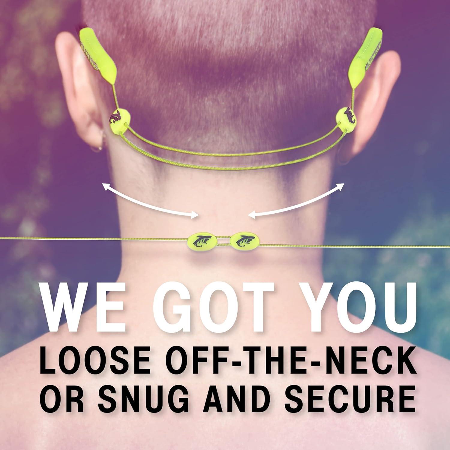 Correa Ajustable Pilotfish 40,64 cm Verde Hi-Vis para Gafas