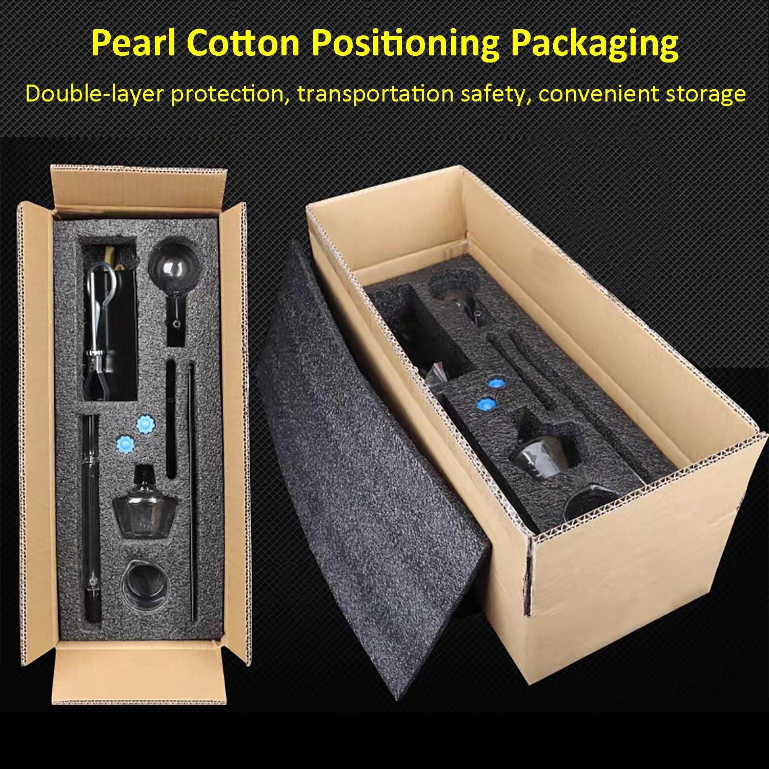 Destilador Casero 10 Piezas 100 ML Cristal de Laboratorio