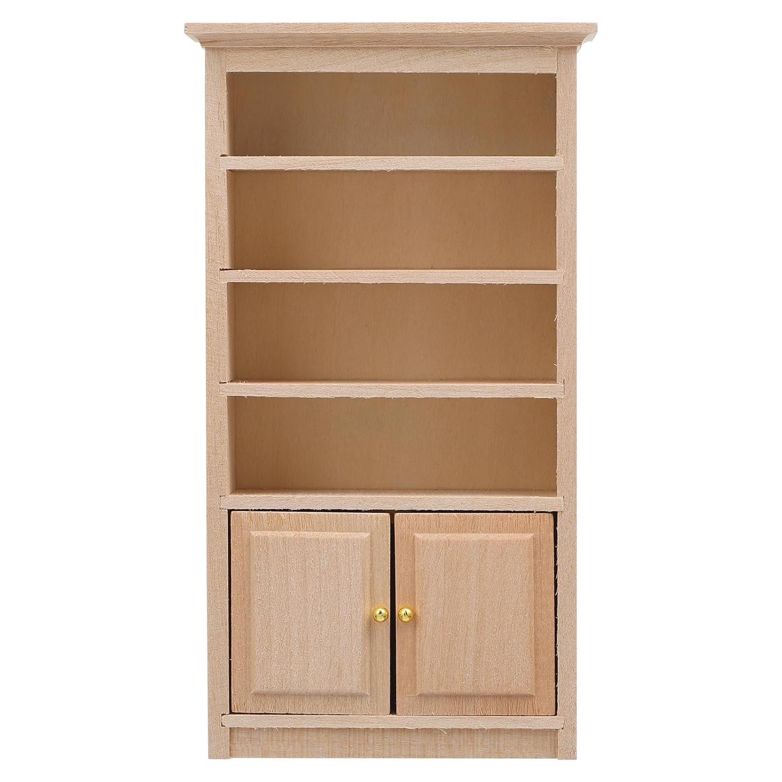 Estantería Miniatura de Madera Toyvian 15.8x8.7x3.4cm