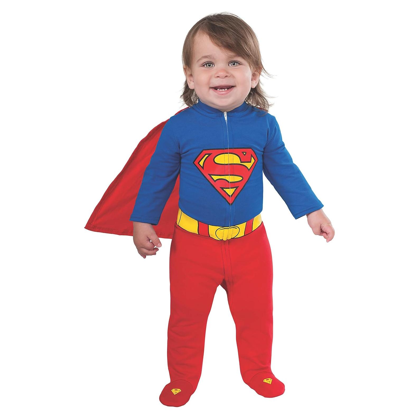Disfraz de Superman Bebé Rubie's 6-12 meses con capa