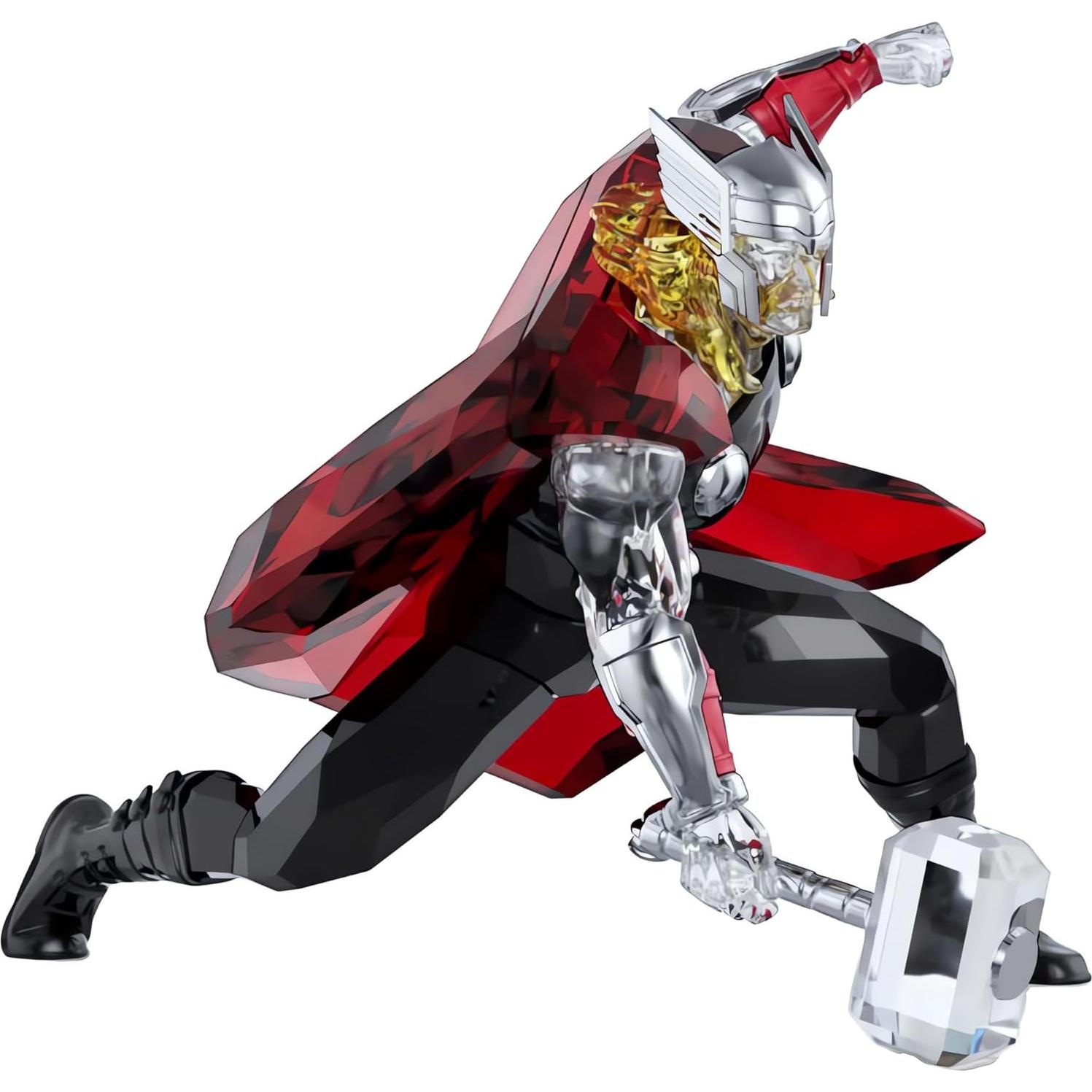 Figurita de Cristal Swarovski Marvel Thor 10.8x13.3 cm