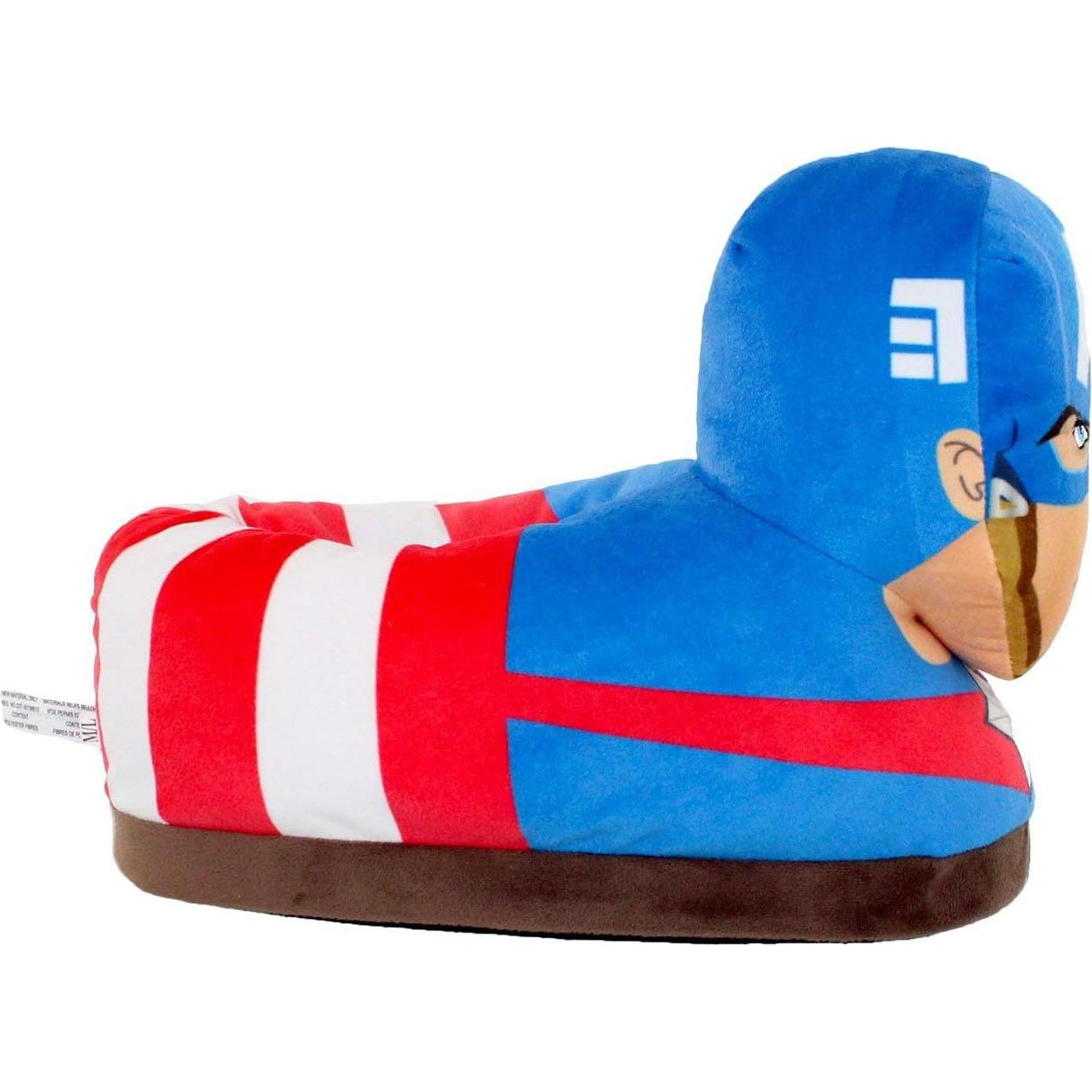 Pantuflas Marvel Capitán América Happy Feet - Adultos y Niños