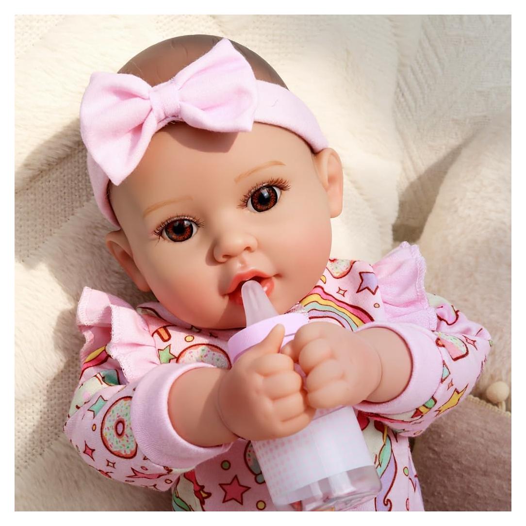 Muñeca Bebé Realista GOAROY 45.72 cm con Accesorios