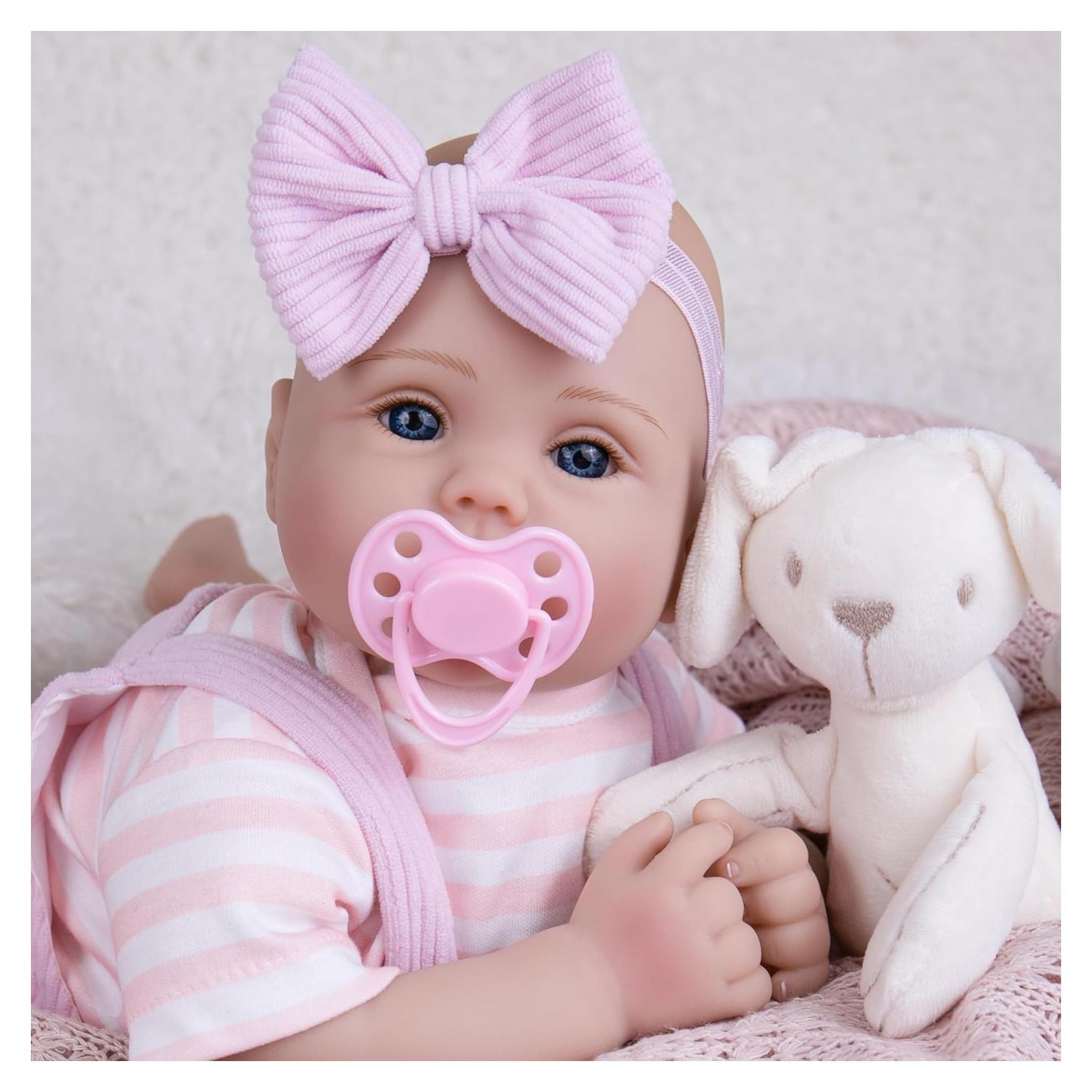 Muñeca Bebé Reborn Milidool 45.72 cm Realista con Ropa