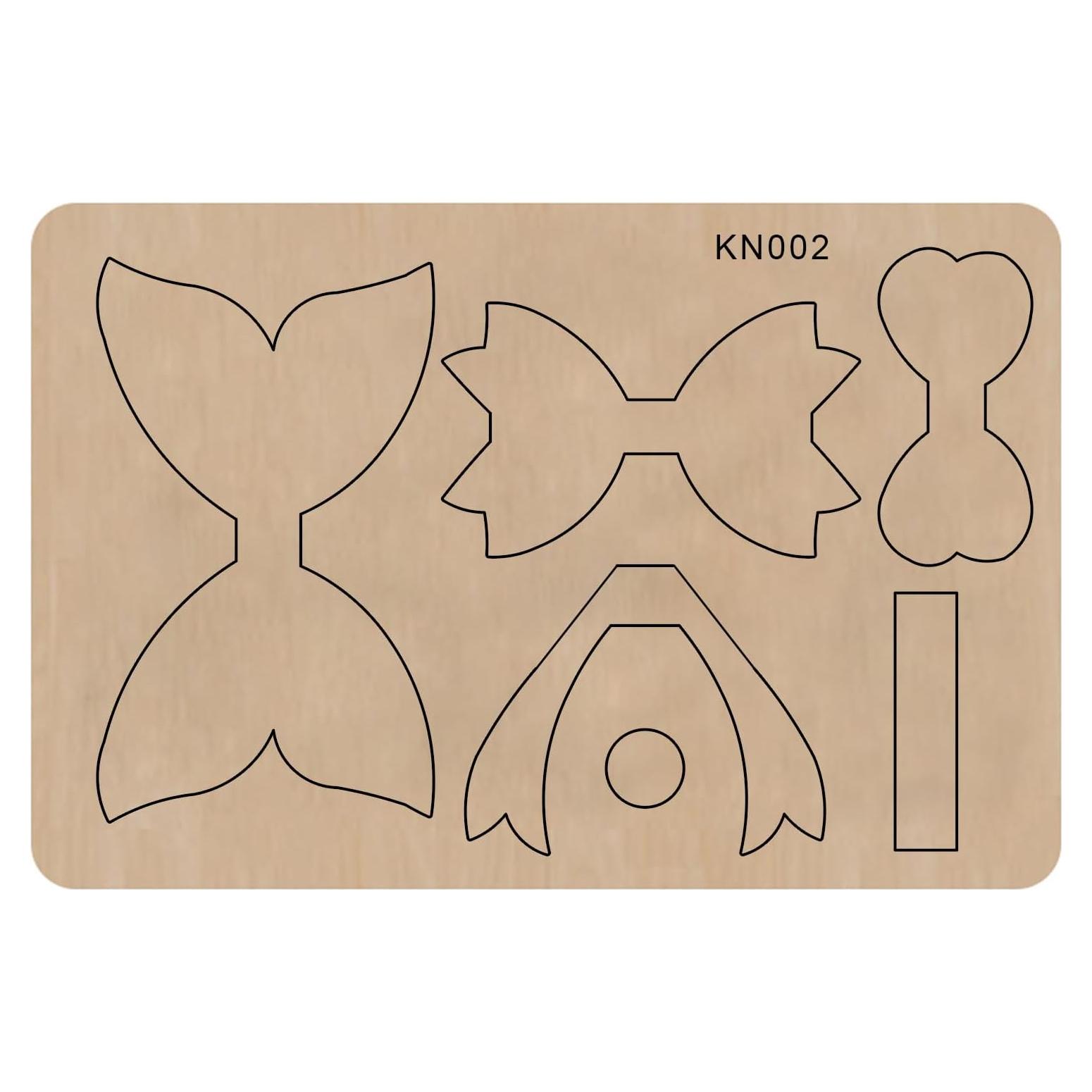 Troquel de Lazo Okjew - Compatible con Sizzi Big Shot - Madera