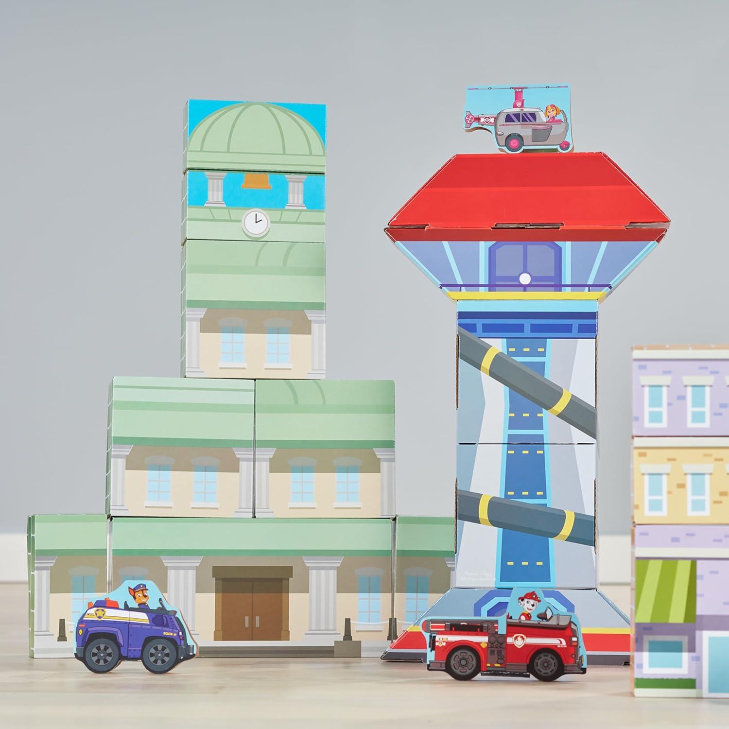Bloques de Cartón Jumbo PAW Patrol Melissa & Doug 37 Piezas
