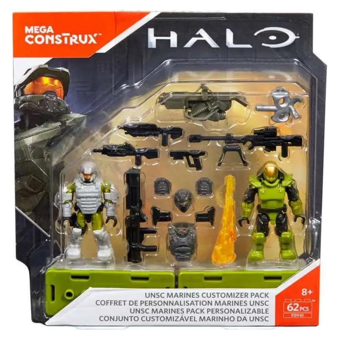 Paquete de Armas Mega Construx Halo Marines Especialistas