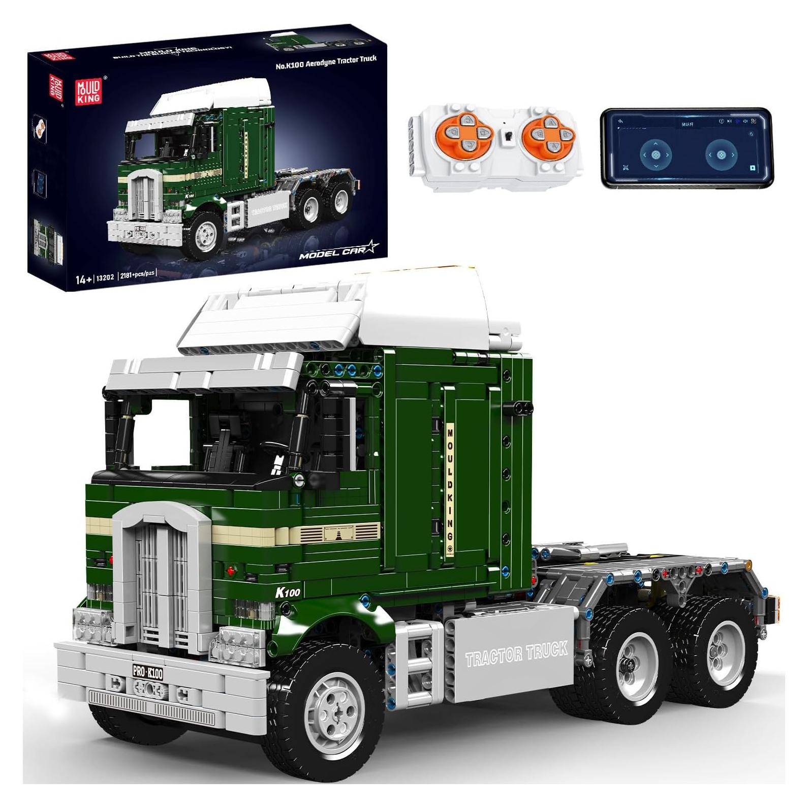 Camión Móvil de Construcción Mould King 2181 Piezas RC