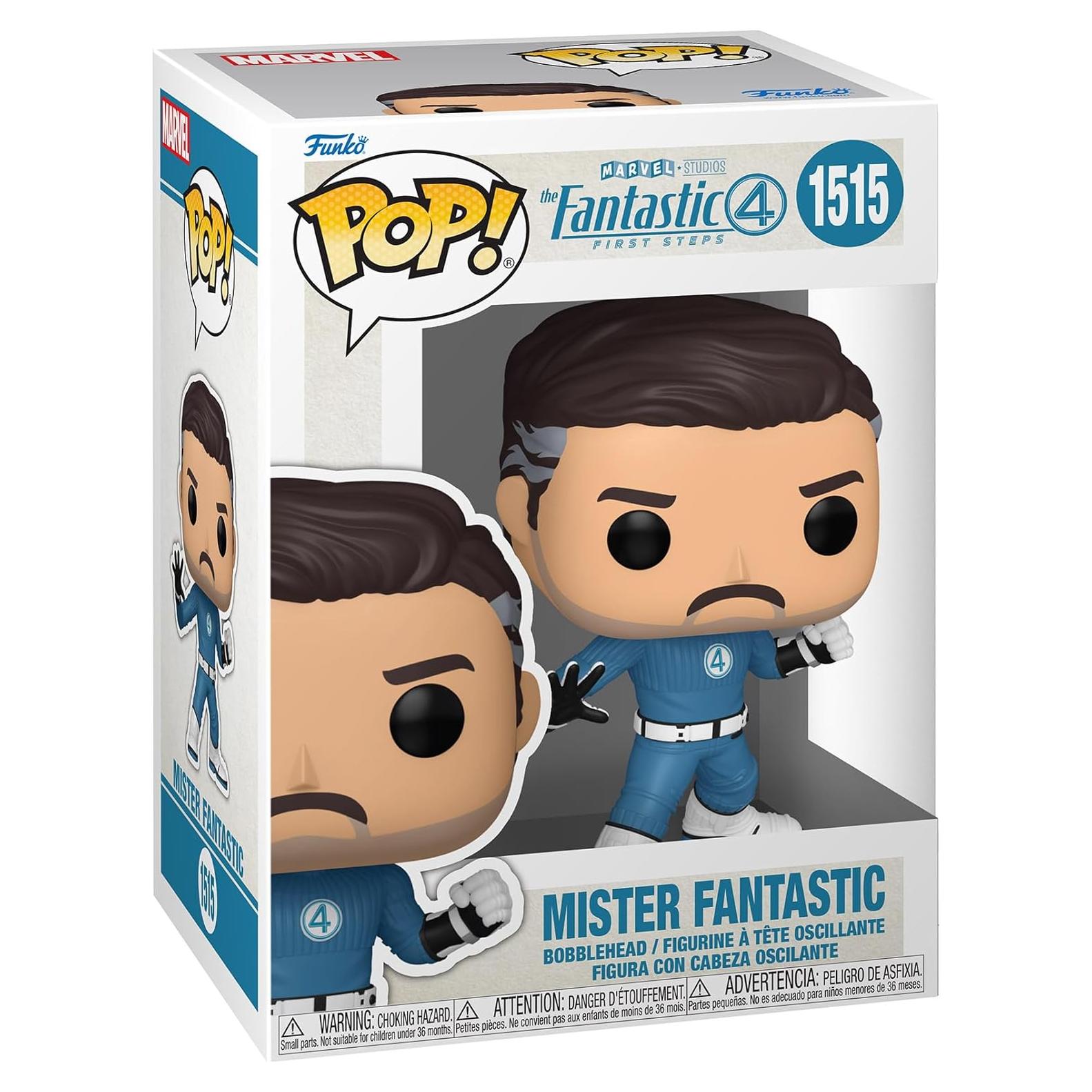 Figura Coleccionable Funko Pop! Marvel Sr. Fantástico 10 cm