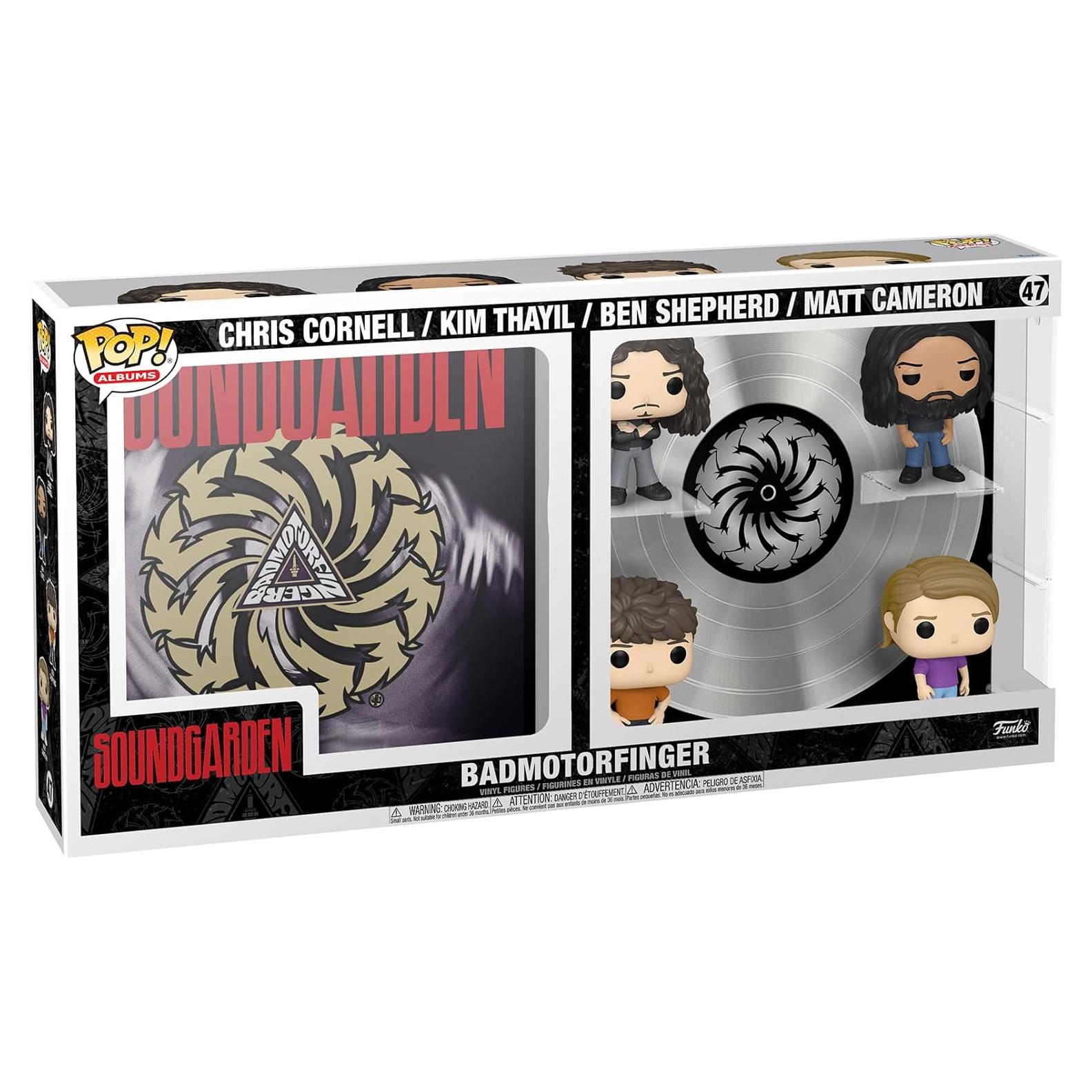 Funko Pop! Deluxe Soundgarden Badmotorfinger - Chris Cornell y más