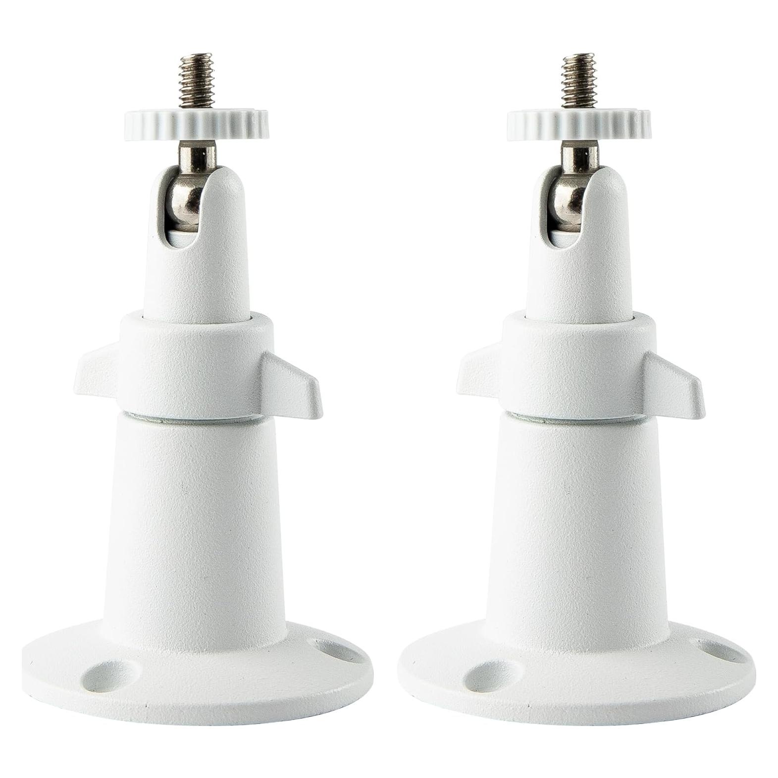 Soporte de Pared para Cámara de Seguridad NVRTTRR Blanco 2 Pzas