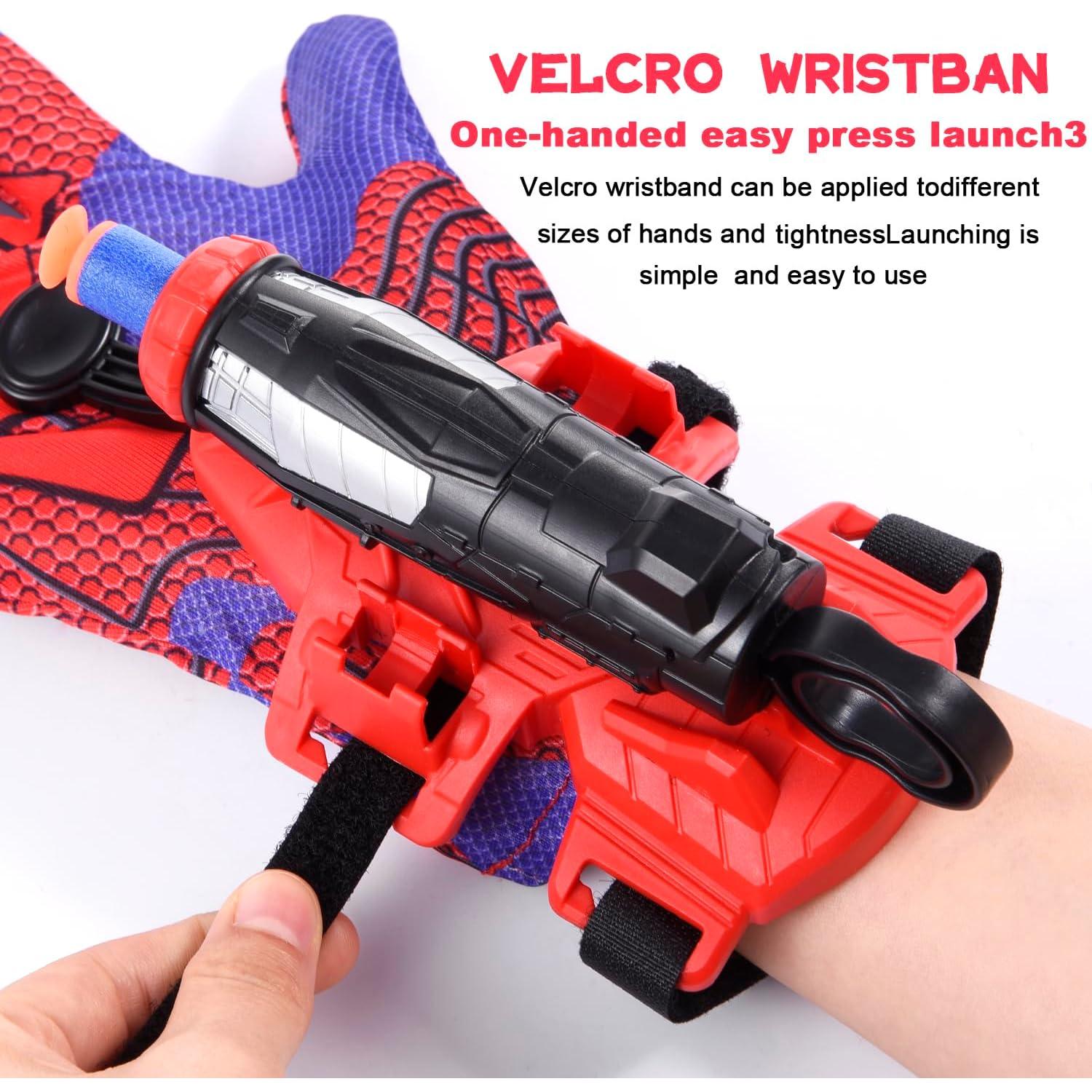 3 Juegos Lanzadores de Telaraña LITTCO para Niños 15x7.6 cm