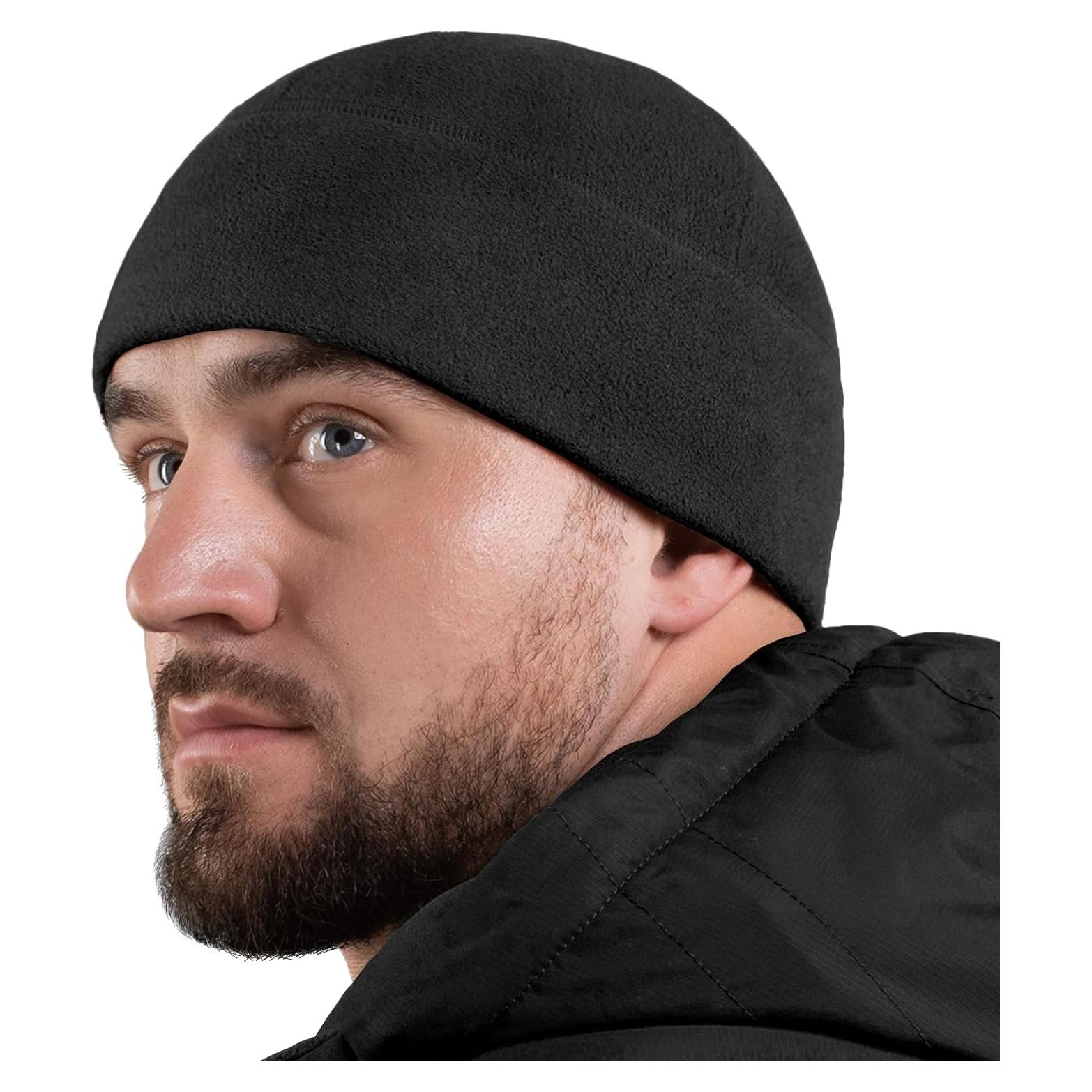 Gorro Táctico Militar M-Tac Elite Fleece Negro Pequeño