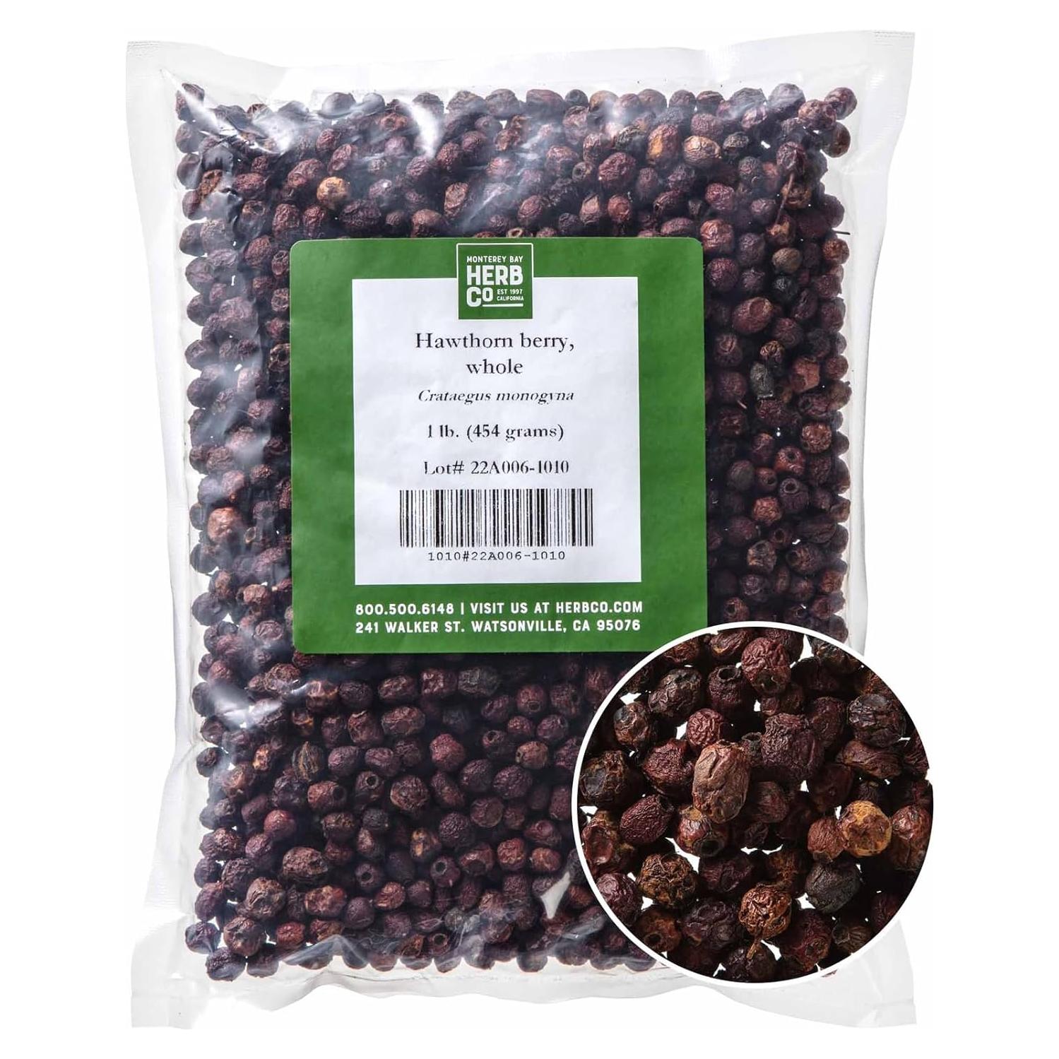 Bayas de Espino Enteras Monterey Bay Herb Co 0.45kg