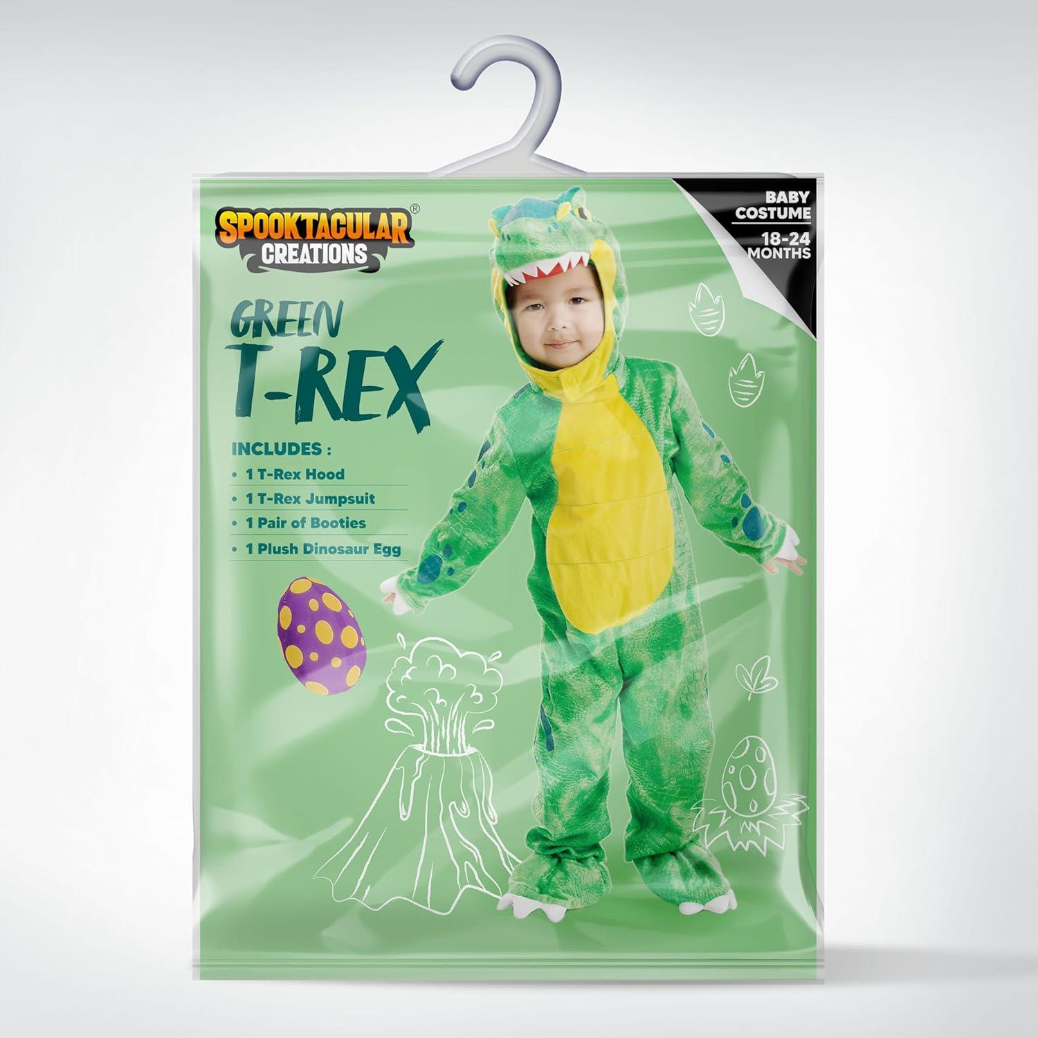 Disfraz de Dinosaurio T-Rex Spooktacular para Niños 3-10 Años