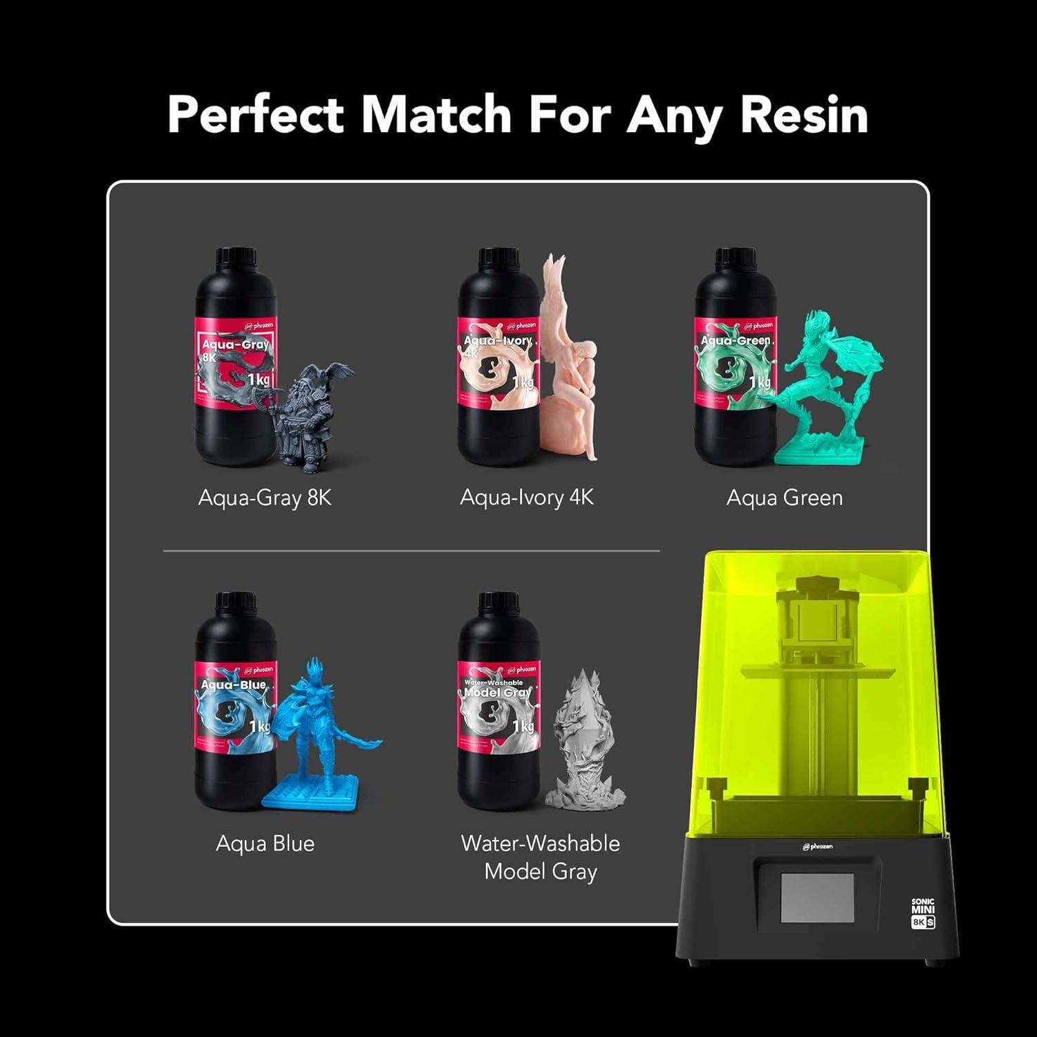 Impresora 3D Phrozen Sonic Mini 8K LCD 22µm 7.1" 18cm