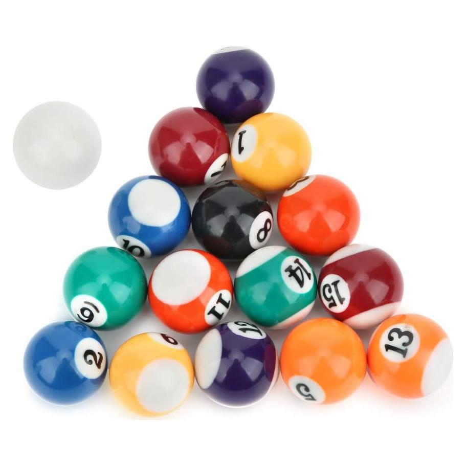Juego de Bolas de Billar HURRISE 16 Piezas Resina Ecológica