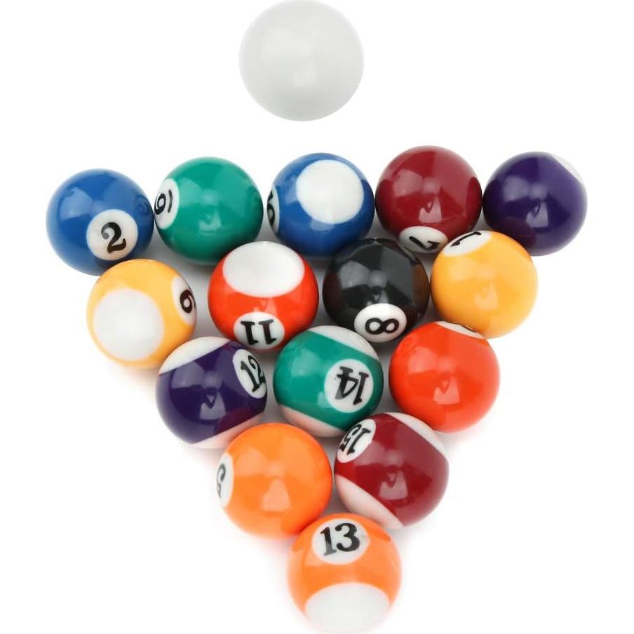Juego de Bolas de Billar HURRISE 16 Piezas Resina Ecológica