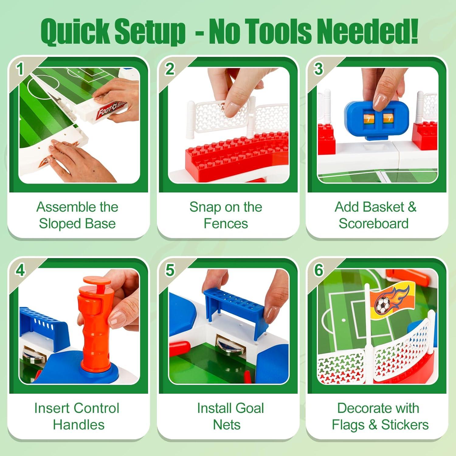 Mesa de Futbolín Mini Joyddo 54.6x28.4cm 2-4 Jugadores