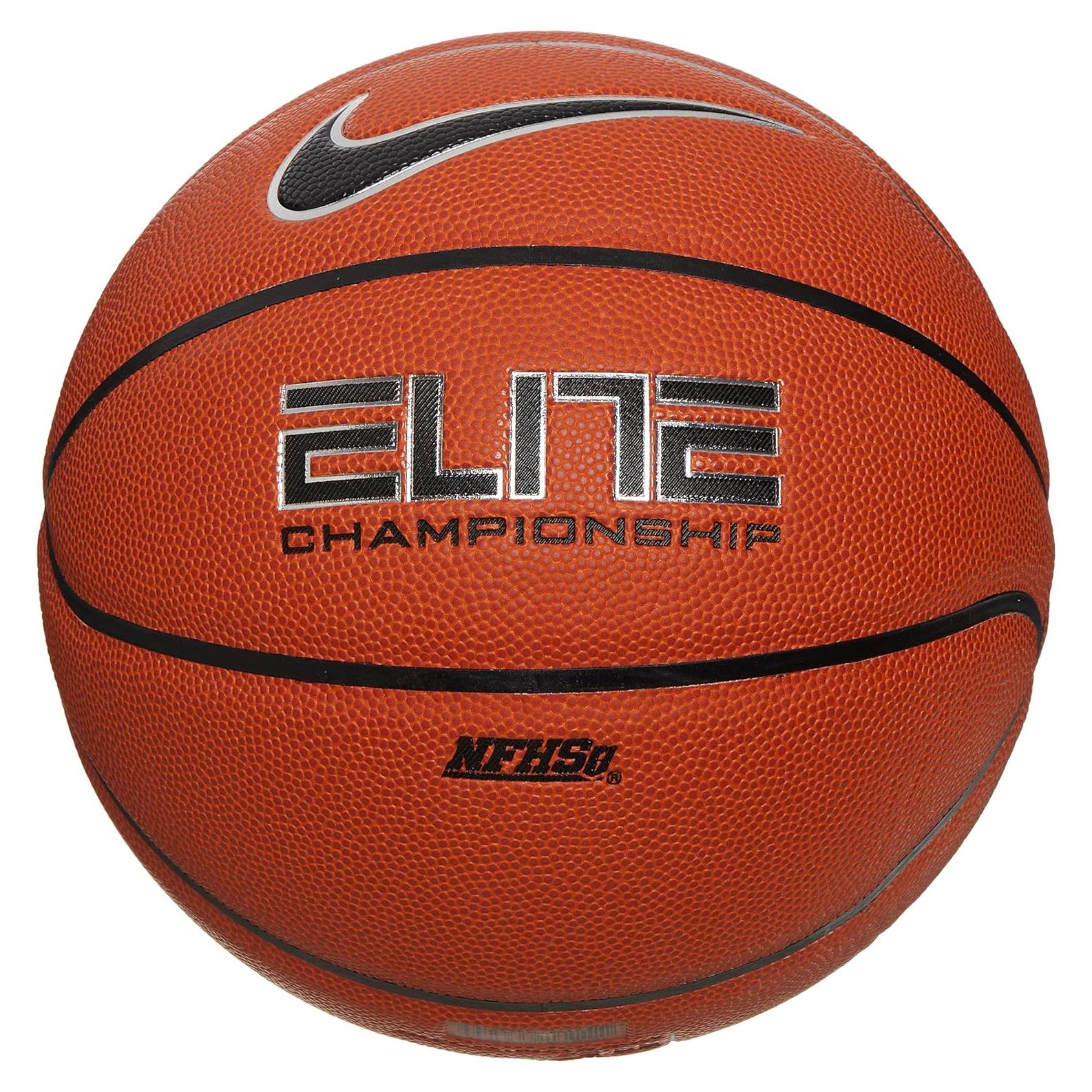Pelota de Baloncesto Nike Elite Tamaño 7 Ámbar/Negro
