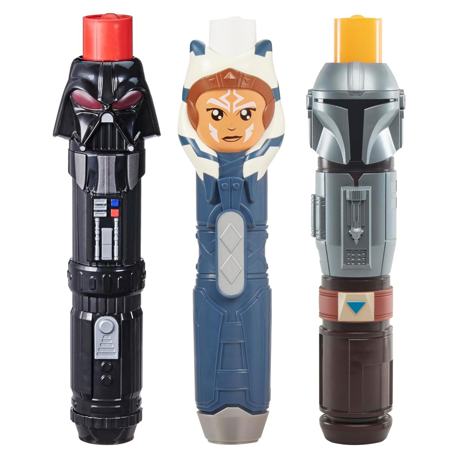 Paquete 3 Sables de Luz Star Wars Hasbro Mandalorian Ahsoka