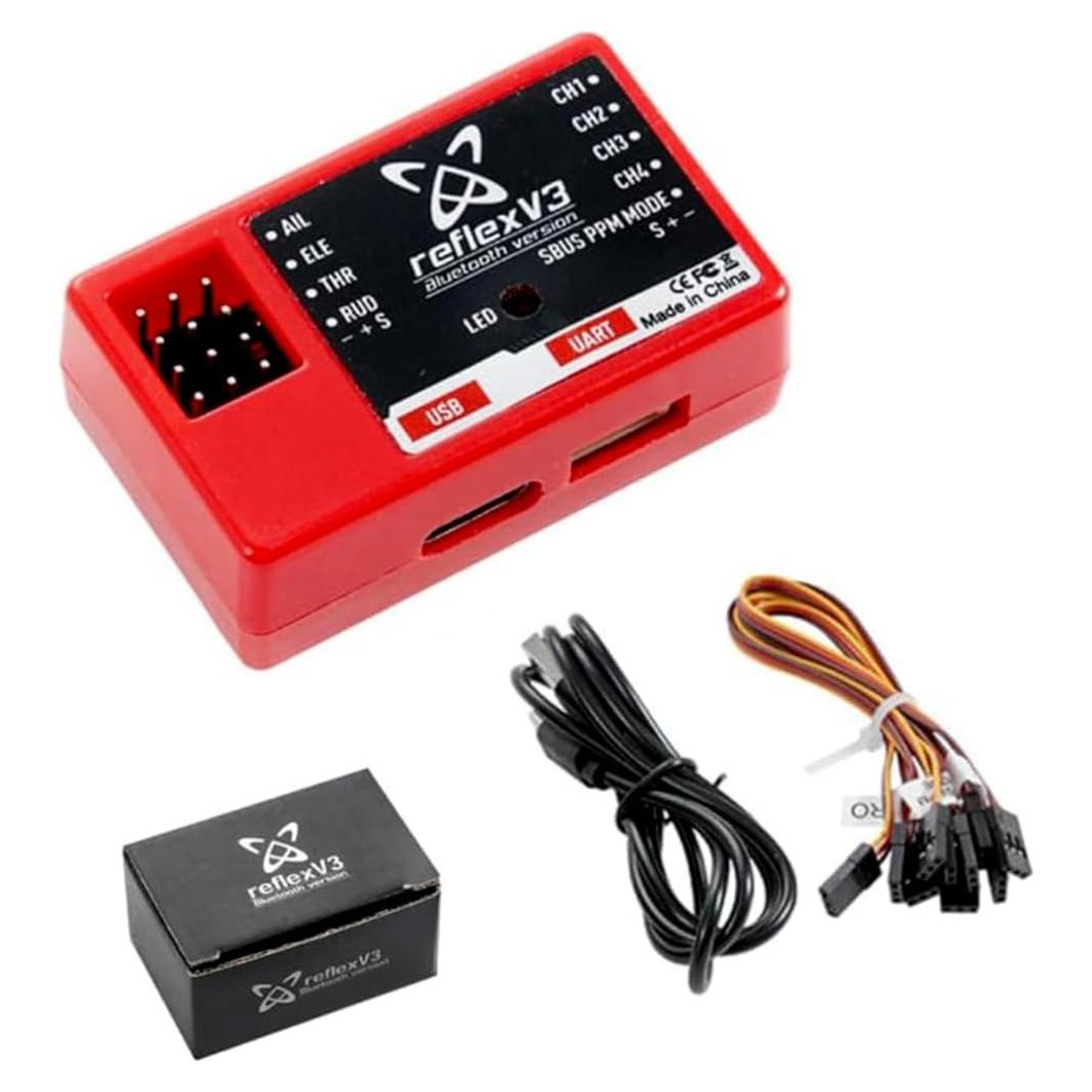 Controlador de Vuelo FMS Reflex V3 con Giroscopio para RC