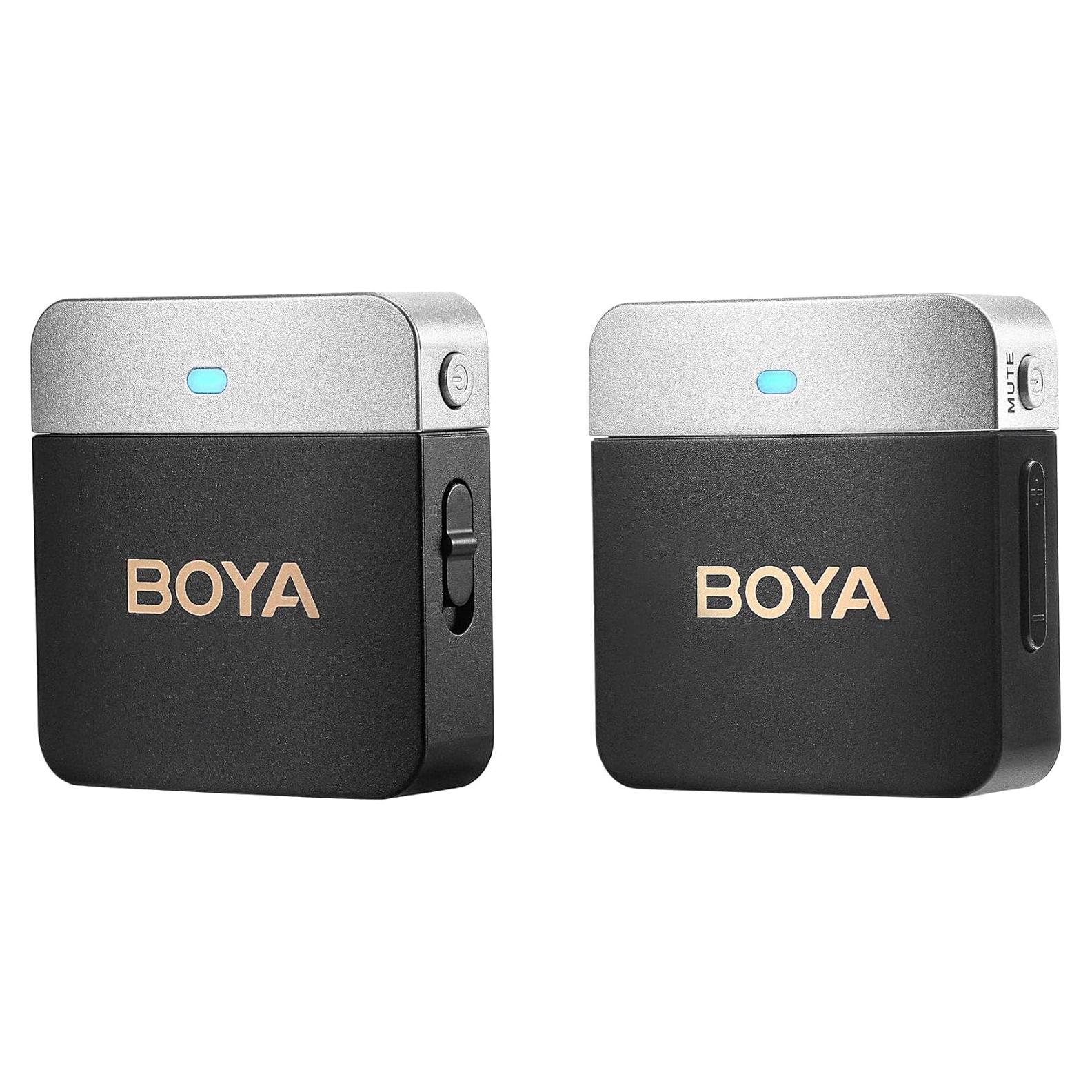Micrófono Inalámbrico BOYA BY-M1V1 2.4GHz para Grabación