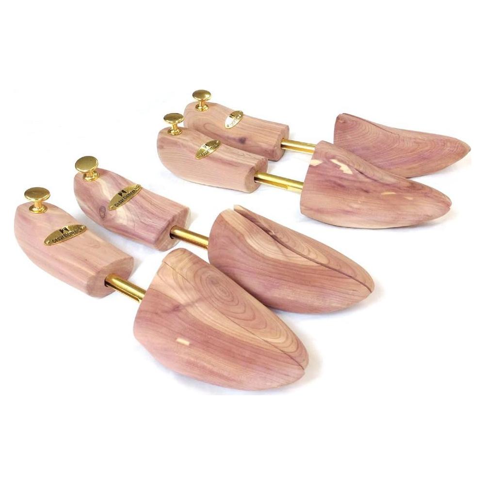 Zapato de Madera de Cedro M&N - Punta Dividida Mediano