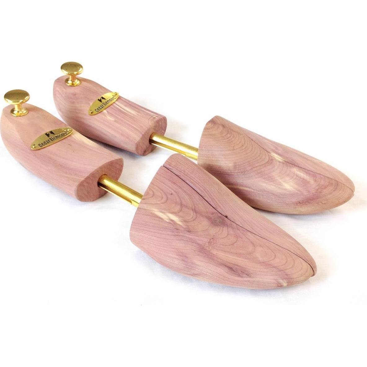 Zapato de Madera de Cedro M&N - Punta Dividida Mediano