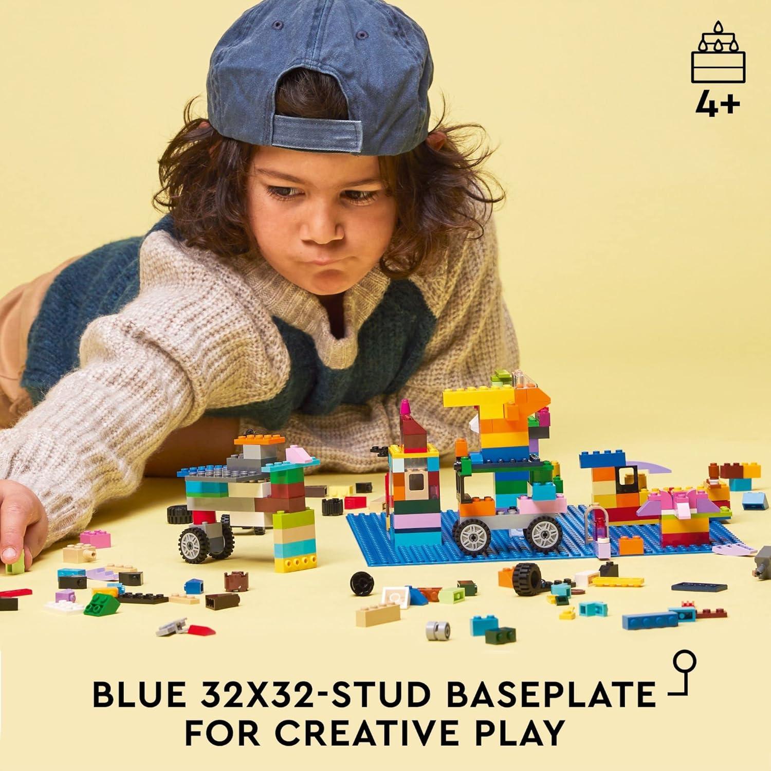 LEGO Clásico Base Placa Azul 11025 32x32 Puntos para Niños