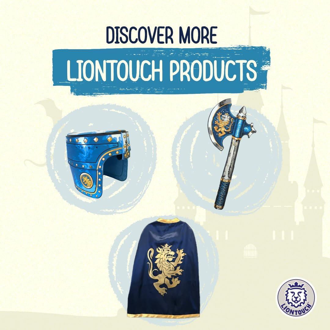 Espada y Escudo Caballero Noble Liontouch Azul 3-8 Años