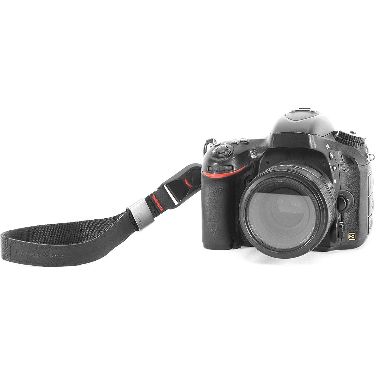 Correa de Muñeca para Cámara Peak Design Cuff - Negro