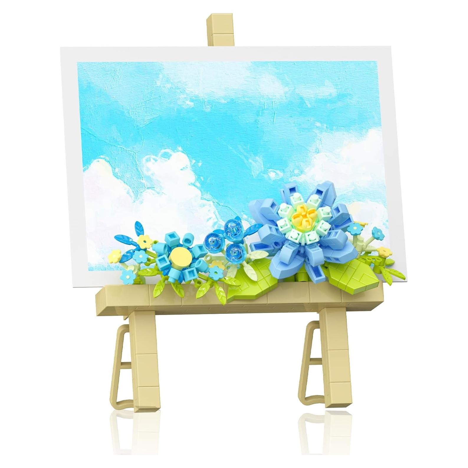 Conjunto de Bloques de Construcción de Flores Vilbocr 357 Pcs