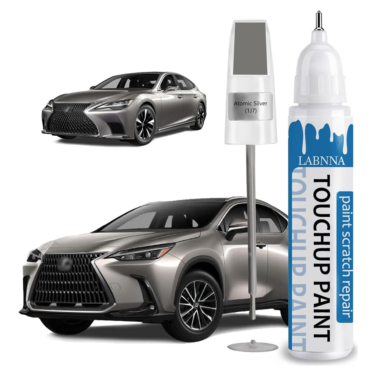 Pluma de Retoque LABNNA Atomic Silver (1J7) 25ml para Lexus