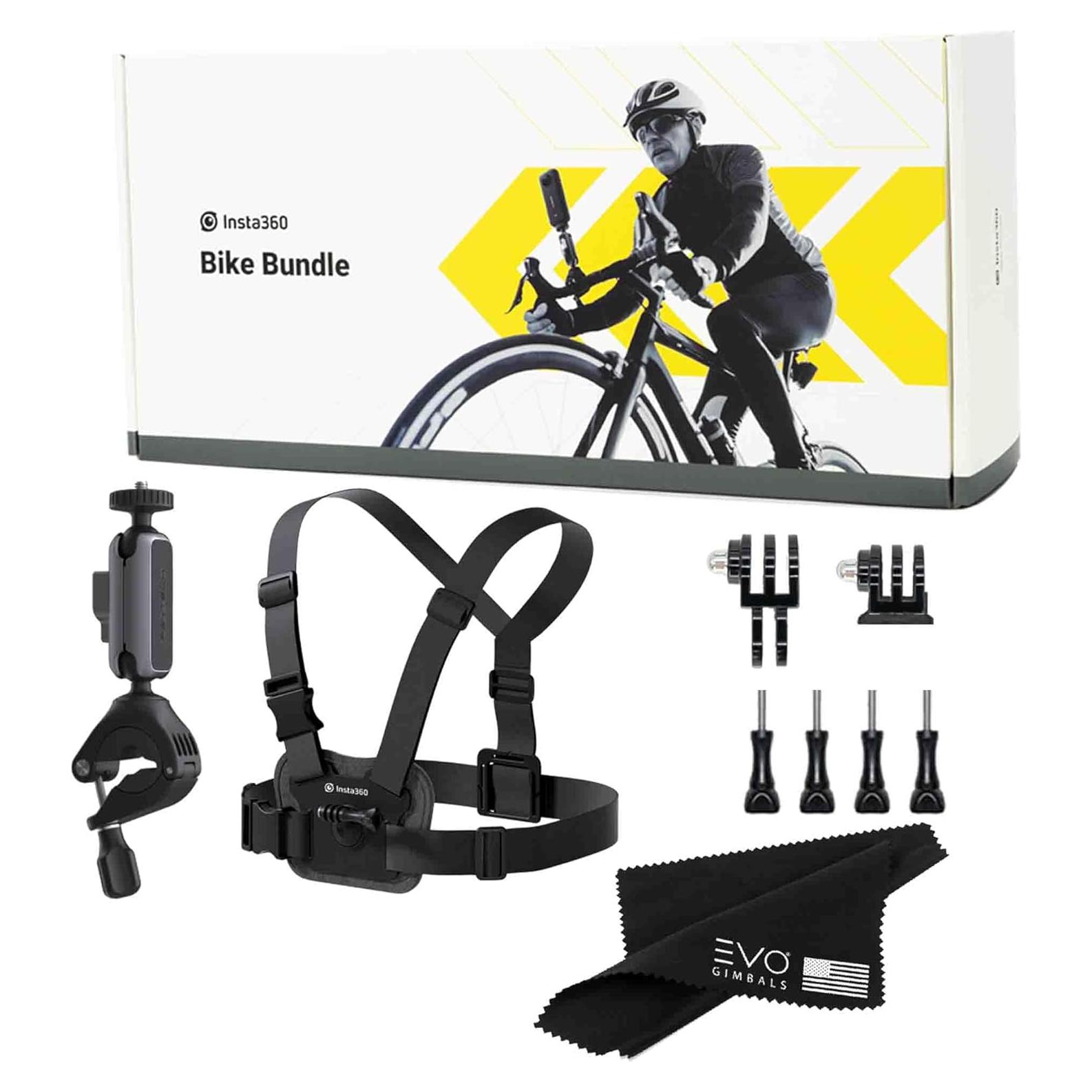 Kit de Montaje para Bicicleta Insta360 - Soporte y Correa