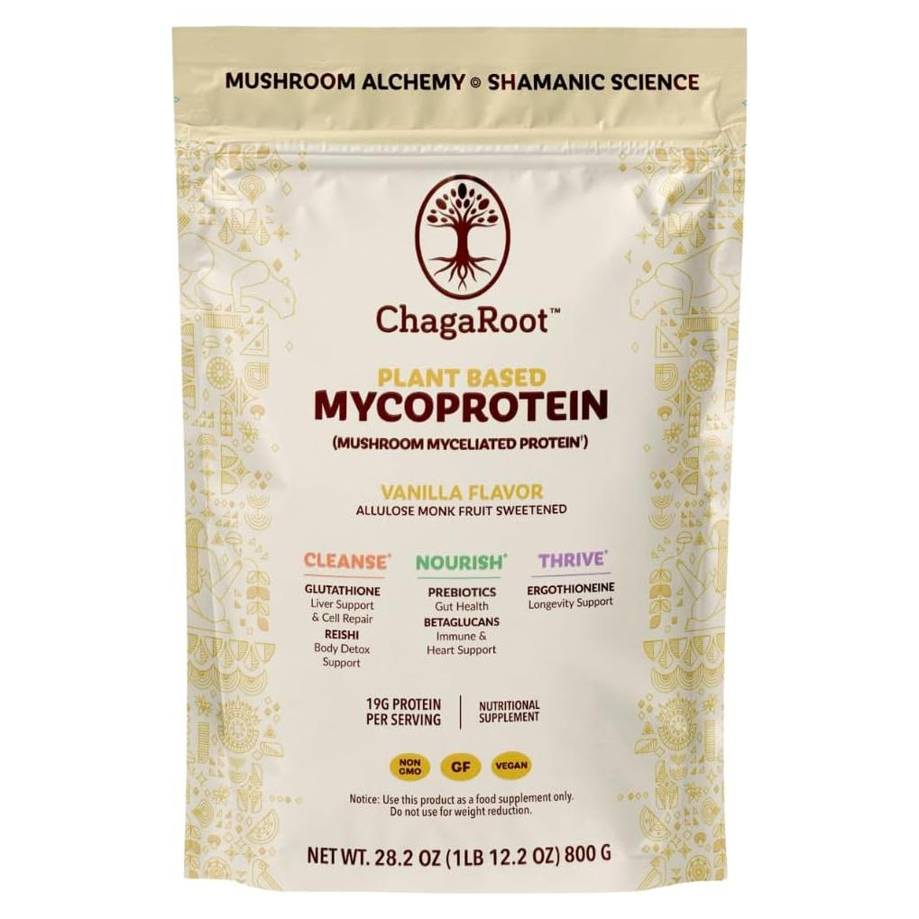 Proteína en Polvo Vegana ChagaRoot 800g - Hongos Funcionales