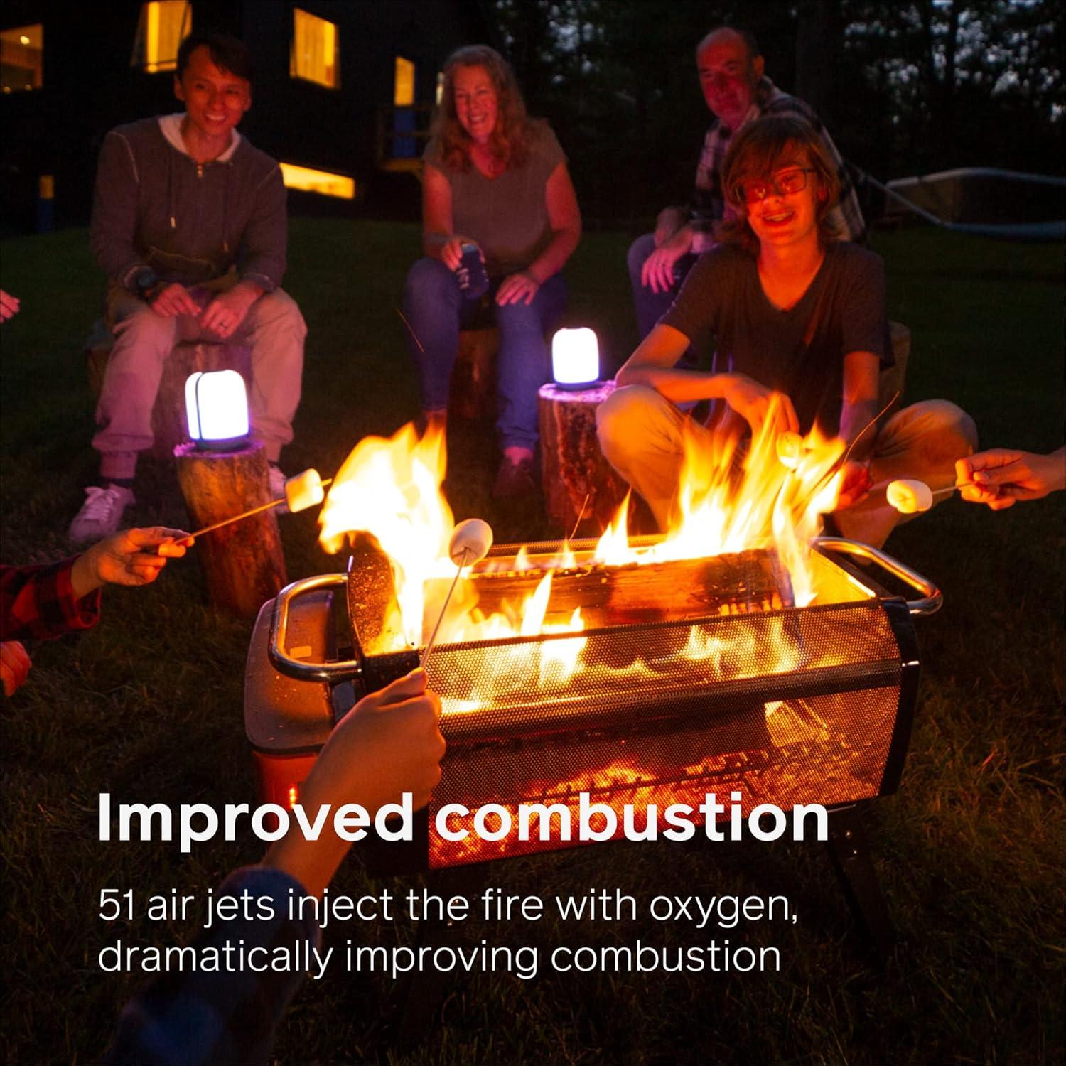 BioLite FirePit+ Hoguera y Parrilla Sin Humo + Bolsa