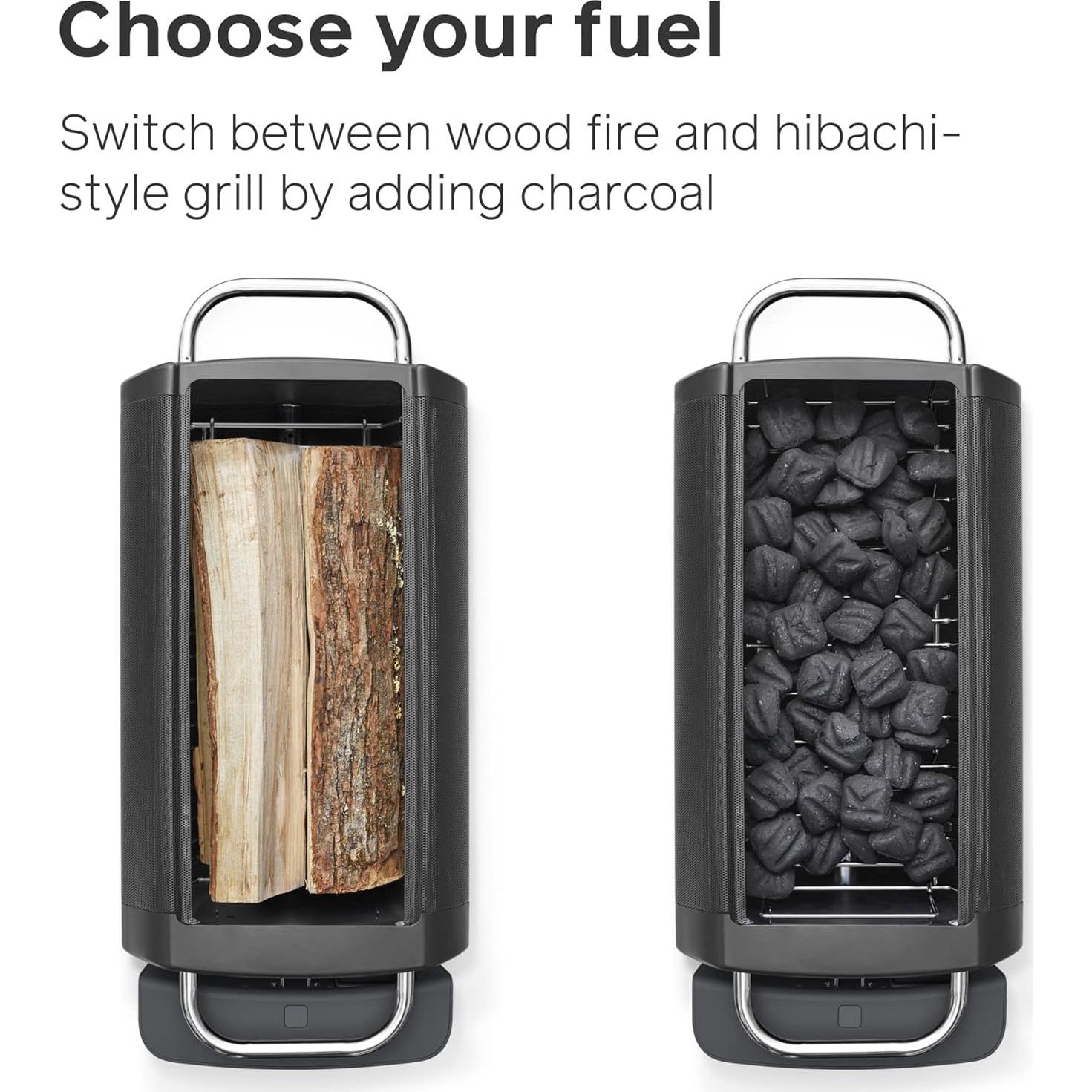 BioLite FirePit+ Hoguera y Parrilla Sin Humo + Bolsa