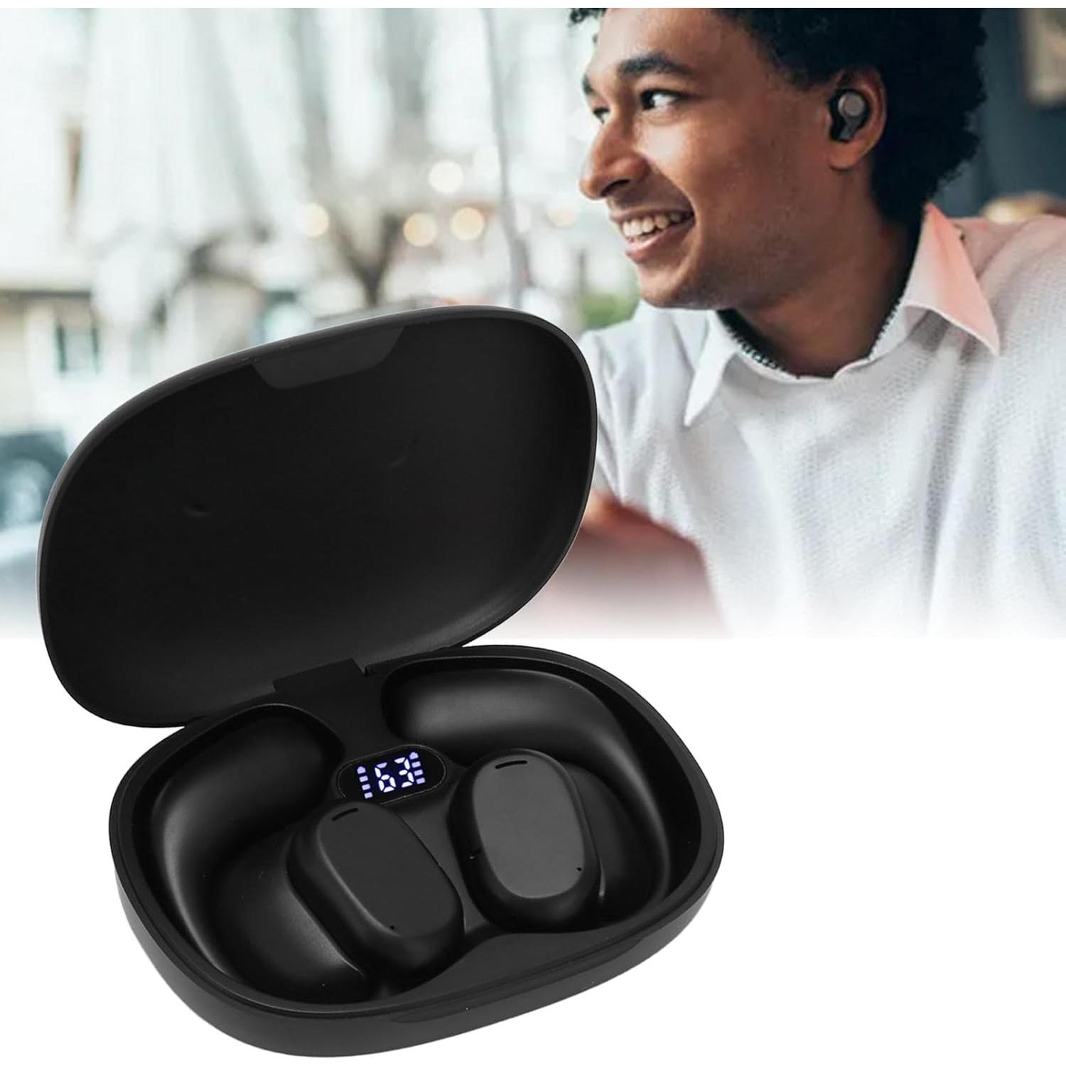 Auriculares Traductores Bluetooth Yunseity, 74 Idiomas, Negro