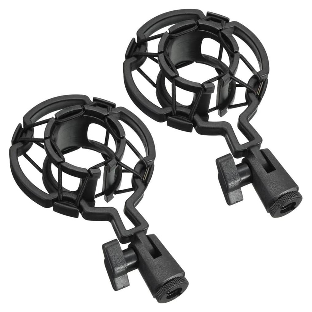 Paquete de 2 Soportes de Amortiguación para Micrófono YX056