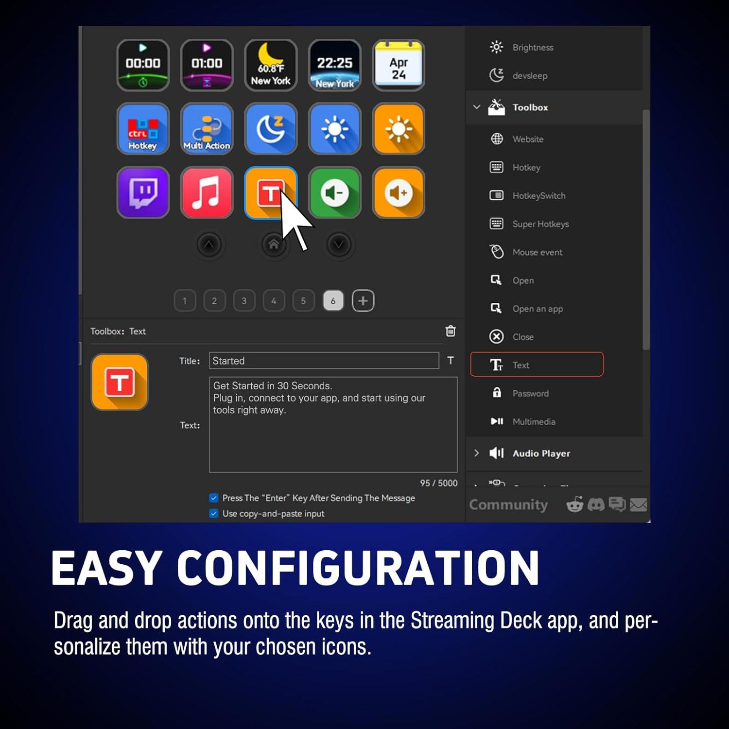 Teclado Macro VSDinside M18 USB con 18 Teclas Programables