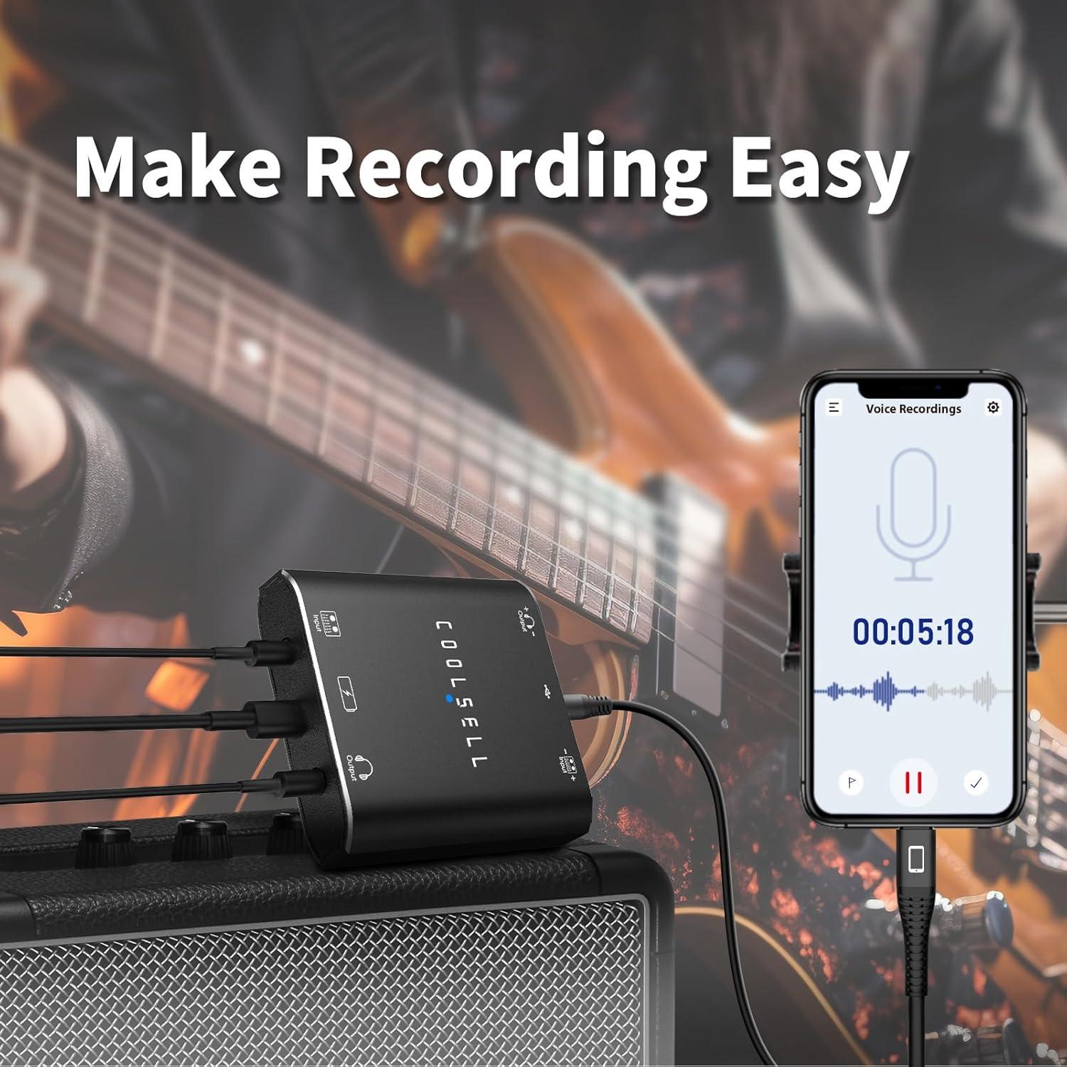 Interfaz de Audio Estéreo USB C G42 24Bit/192kHz para iPhone