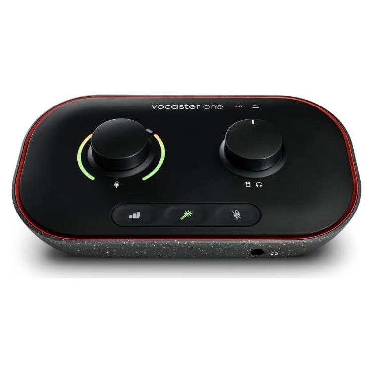 Focusrite Vocaster One - Interfaz de Podcasting USB-C