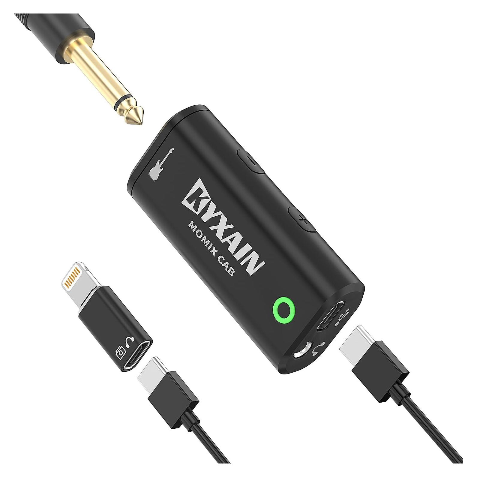 Interfaz de Audio KYXAIN MOMIX CAB para Guitarra y Smartphone