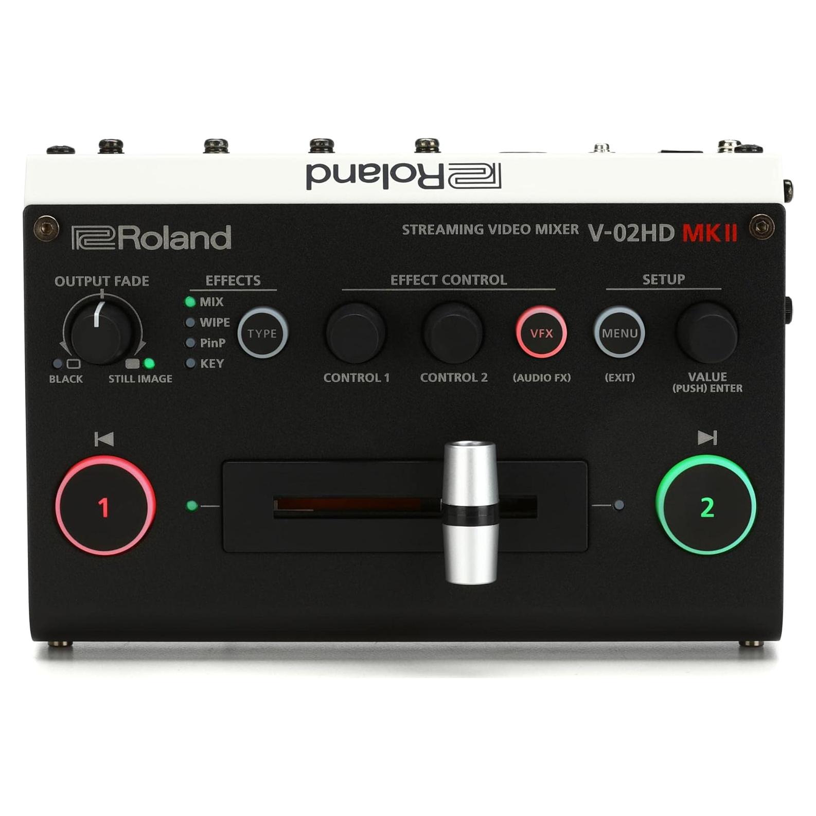 Mezclador de Video en Streaming Roland V-02HD MK II - 2 Cámaras HDMI