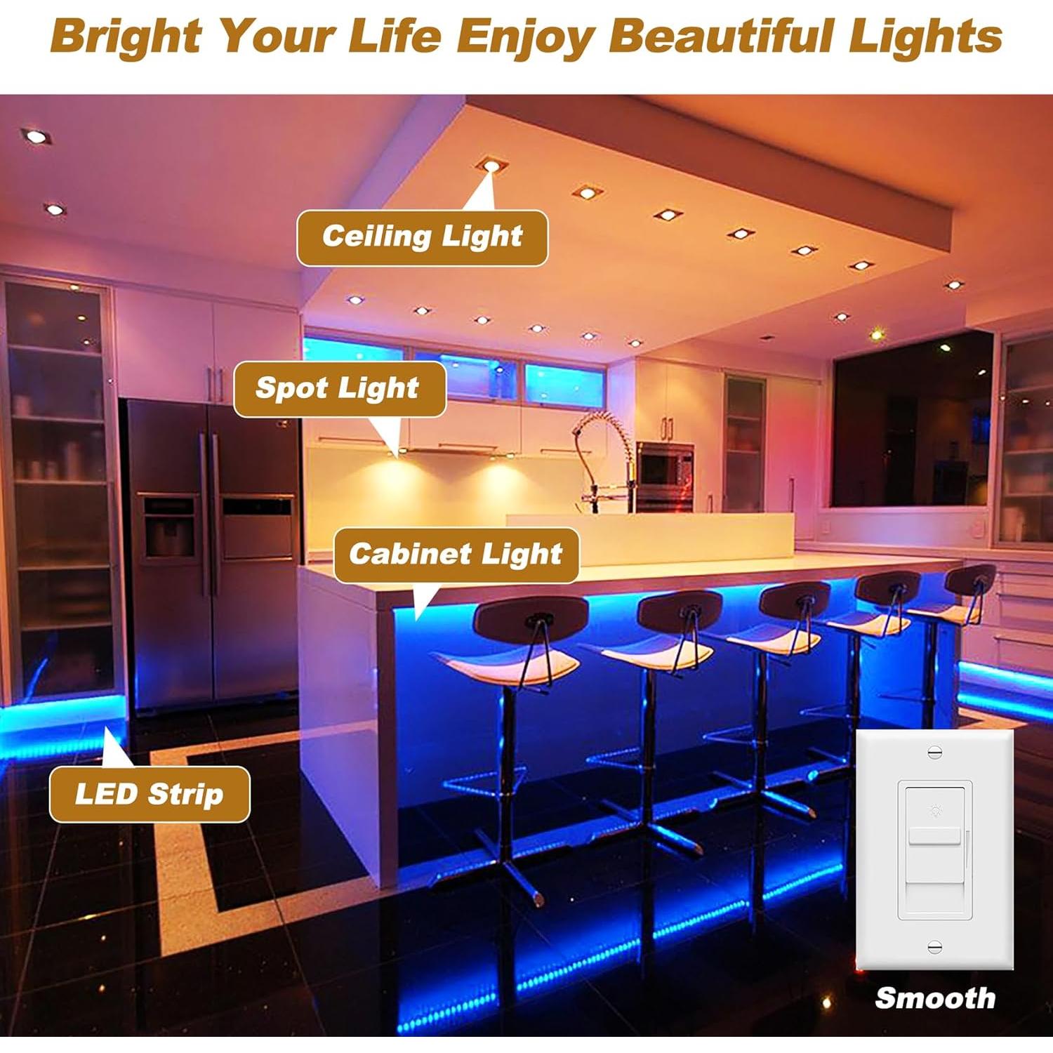 Transformador LED regulable 12V 60W Triac ELV/MLV Adapter-universe