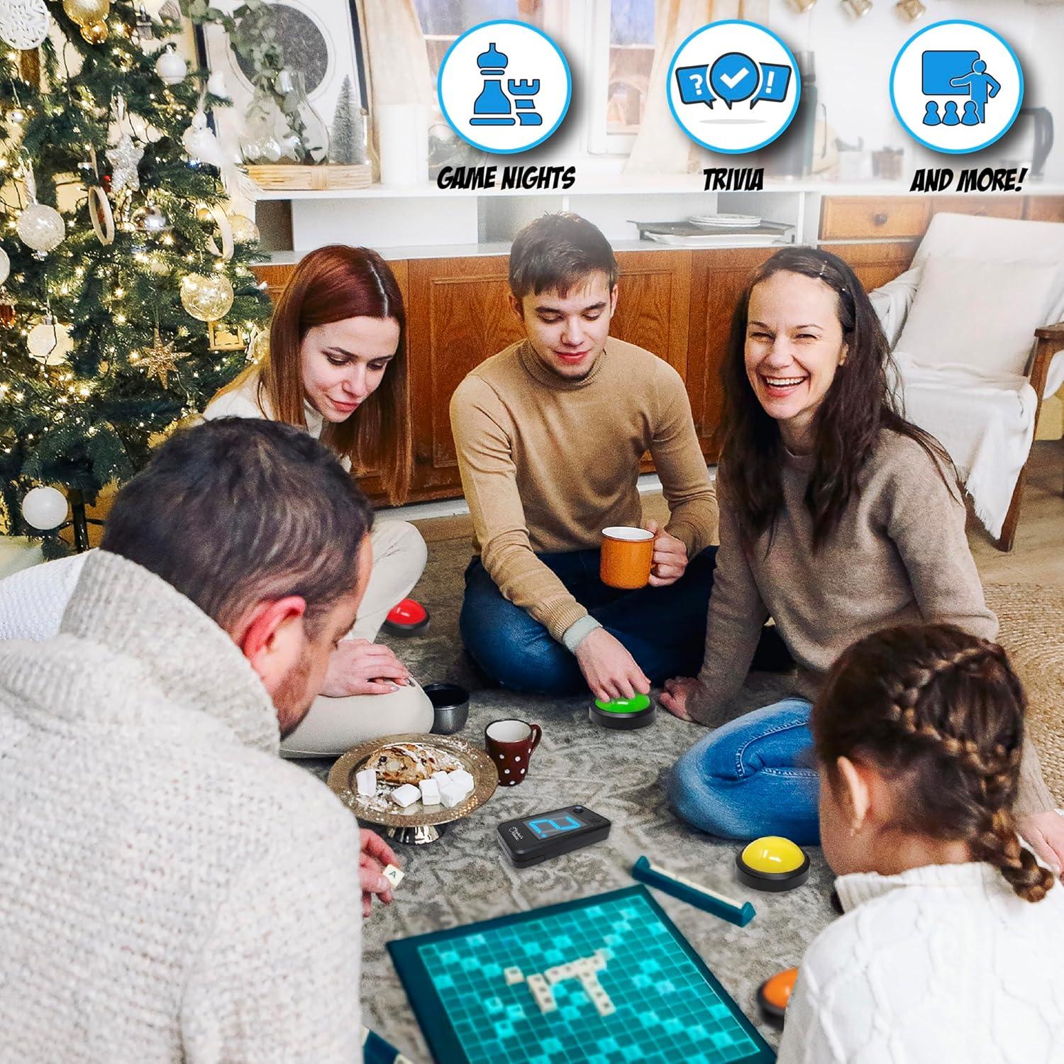 Sistema de Botones de Juego Inalámbrico Teacher's Choice 4 Jugadores