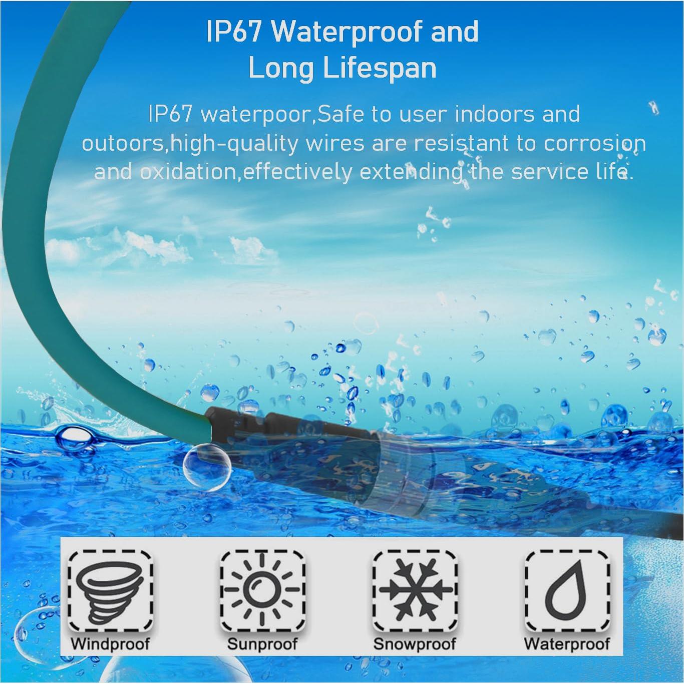 Cable Ethernet M12 X-Codificado 1m a RJ45 CAT6A Blindado