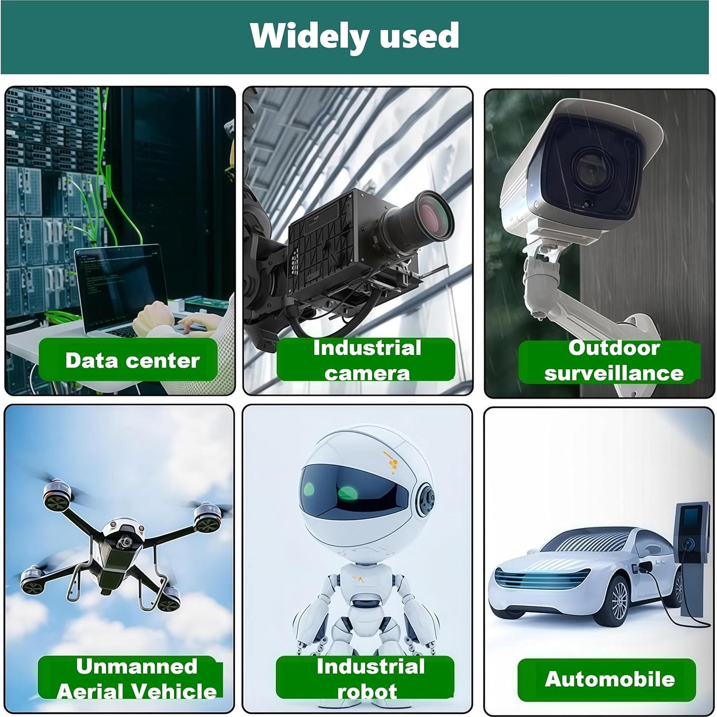 Cable Ethernet M12 X-Codificado 1m a RJ45 CAT6A Blindado