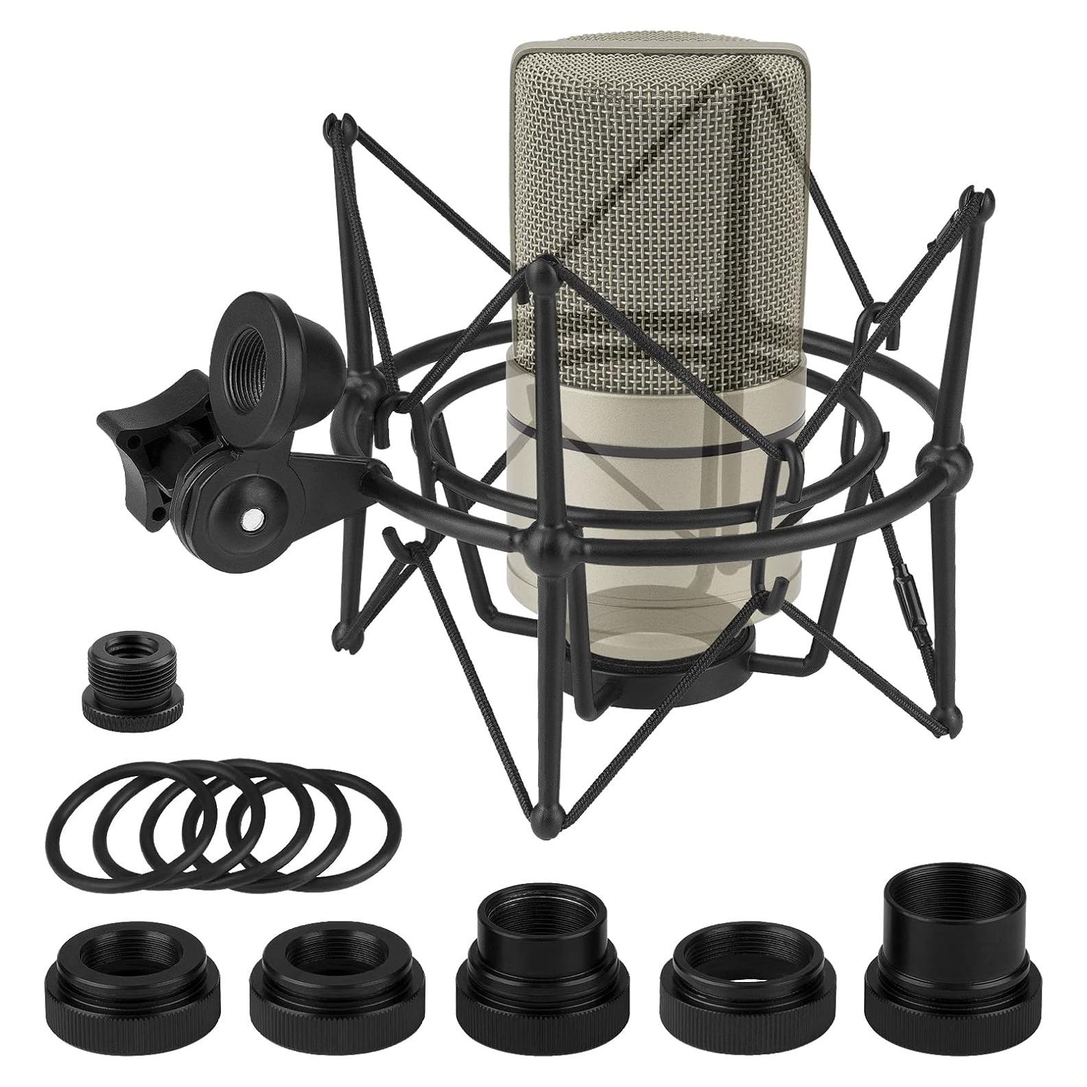 Soporte de Micrófono Antivibración Geekria para MXL 440, 770, 990